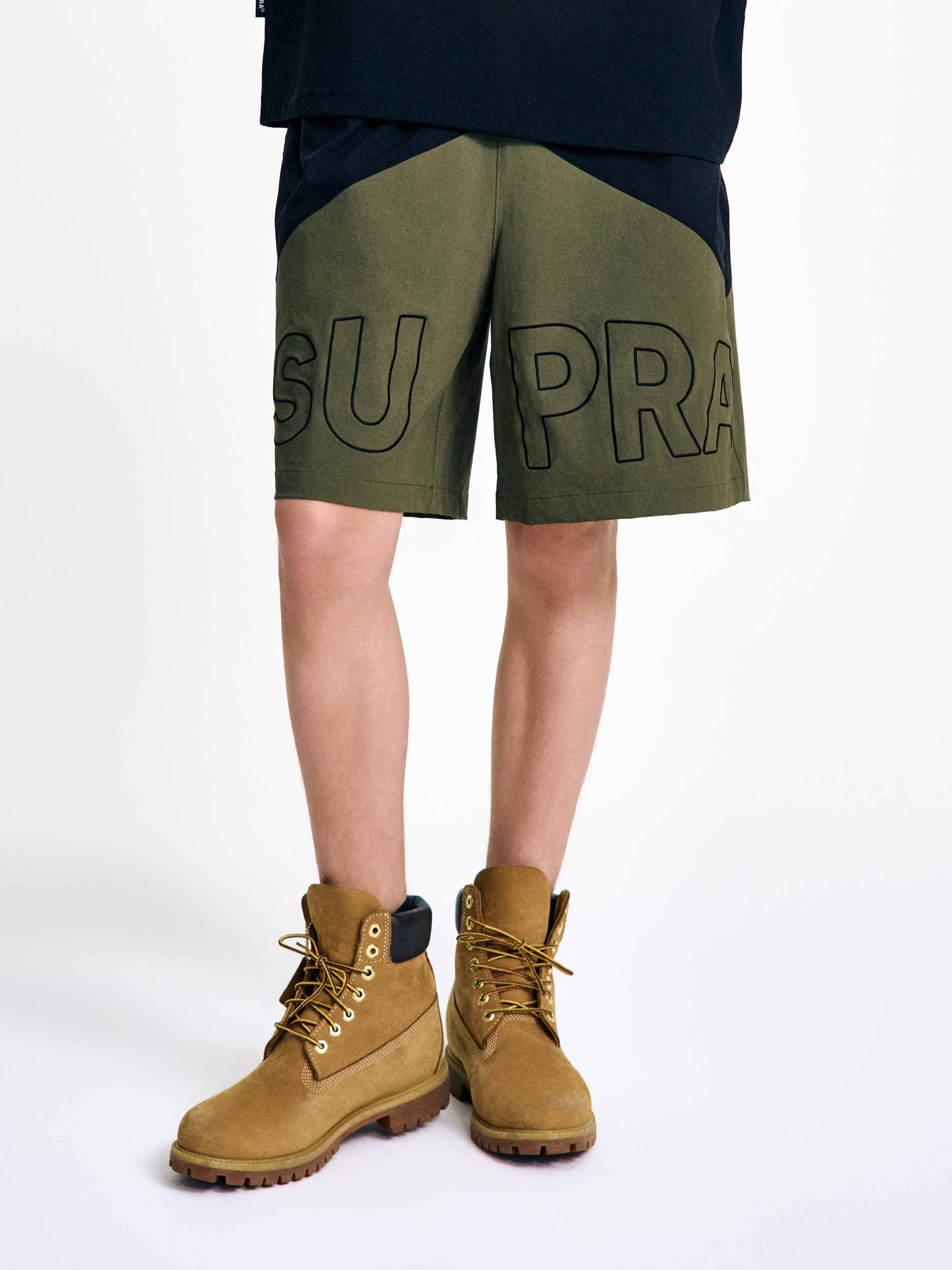 Mountain Color Block Shorts SET