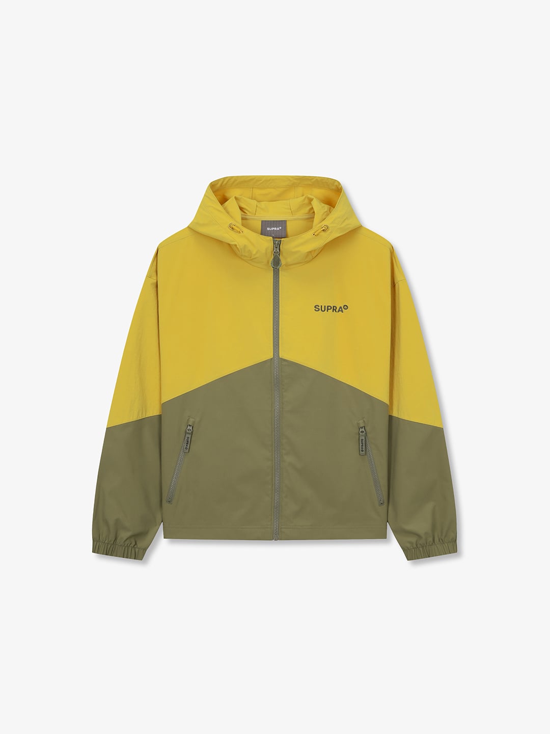two-tone mountain Windbreaker
