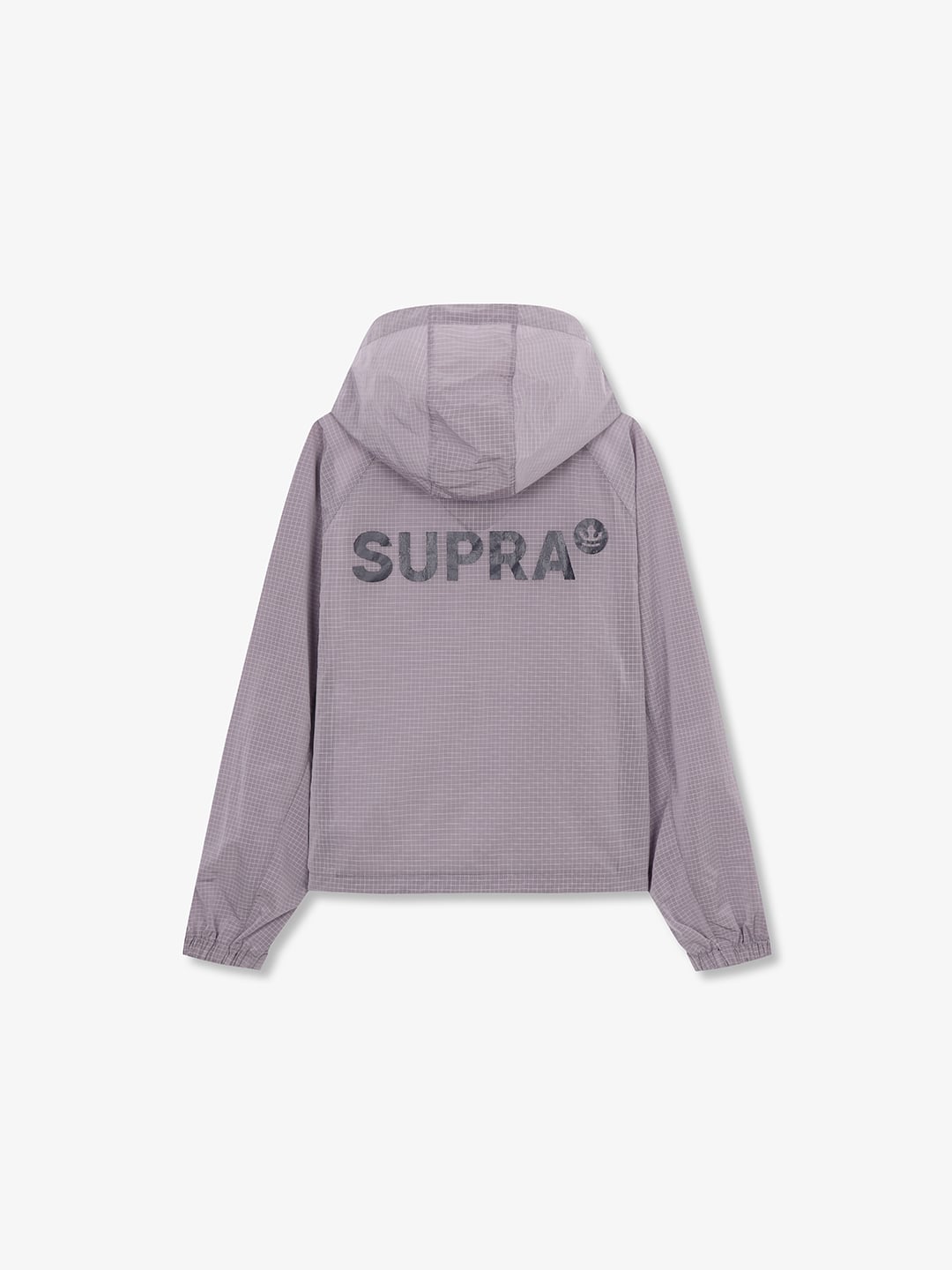 Women`s Basic Crop Hoodie Windbreaker