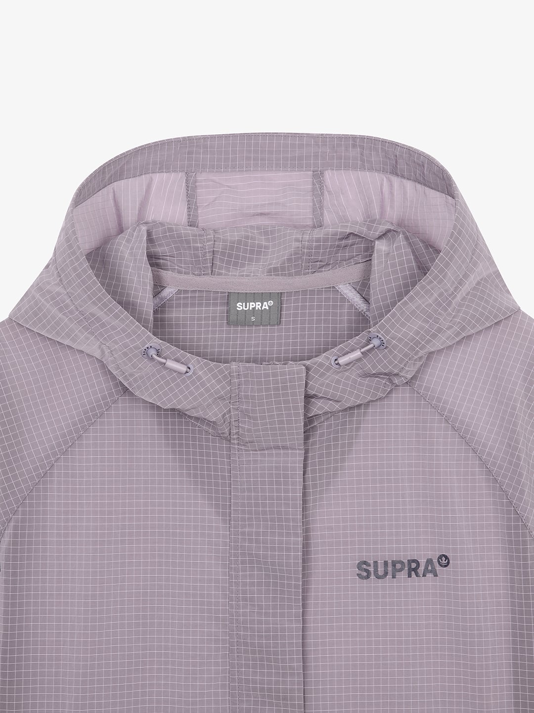 Women`s Basic Crop Hoodie Windbreaker