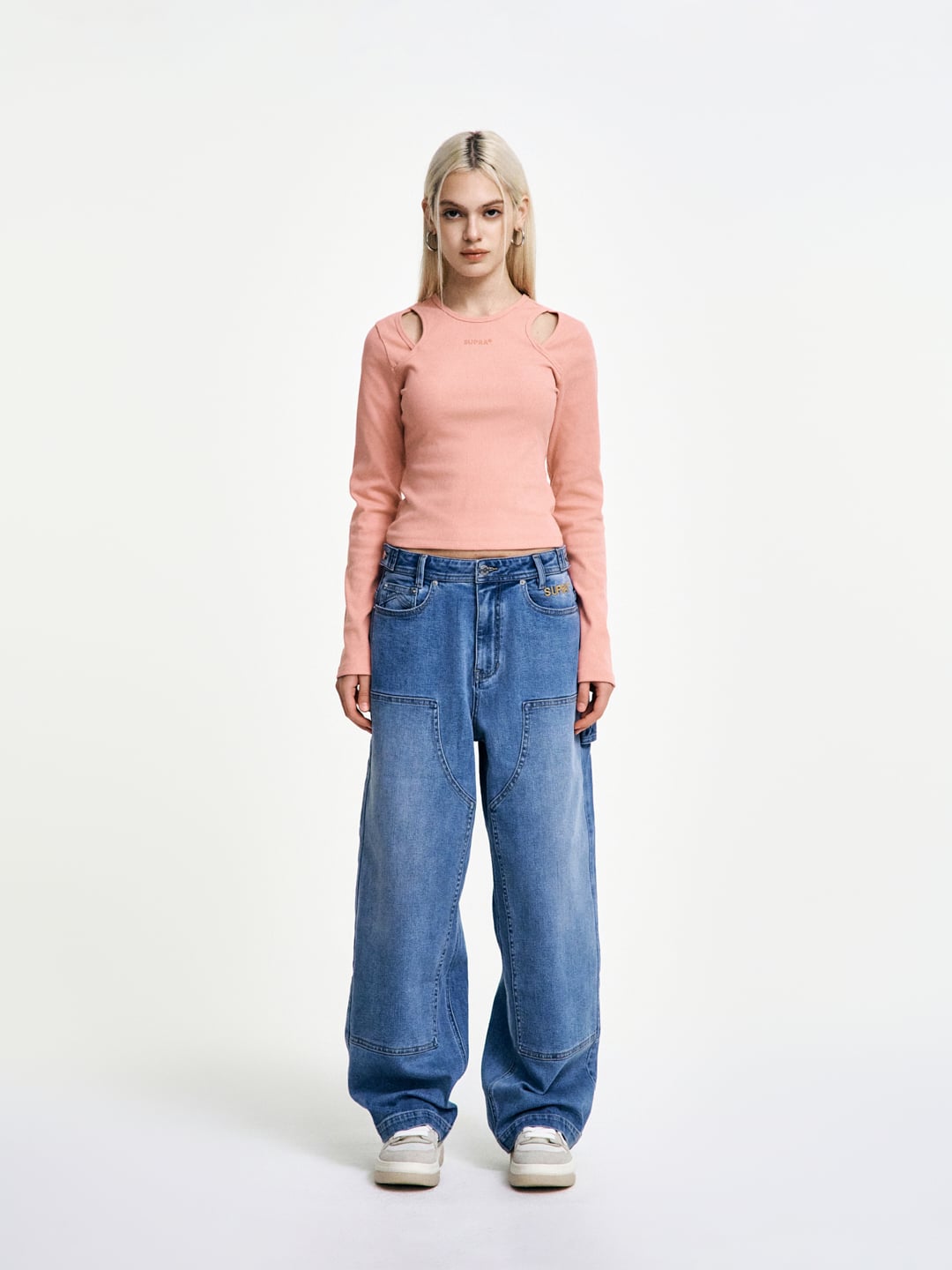 Women`s Cut-out Long Sleeve T-Shirt