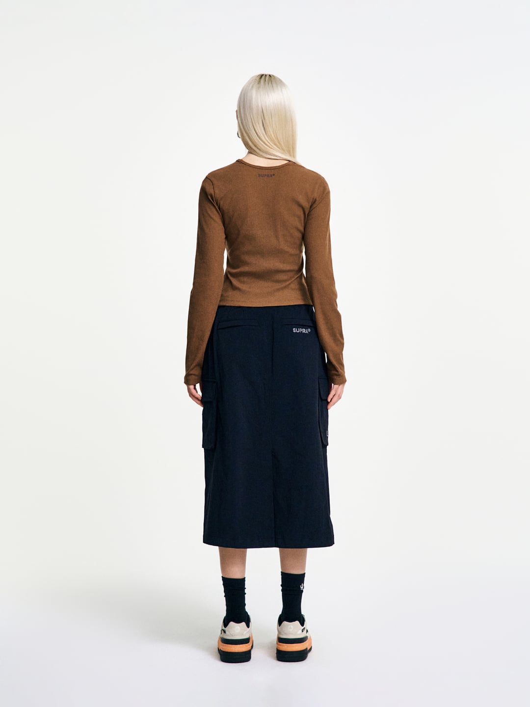 Women`s Cut-out Long Sleeve T-Shirt