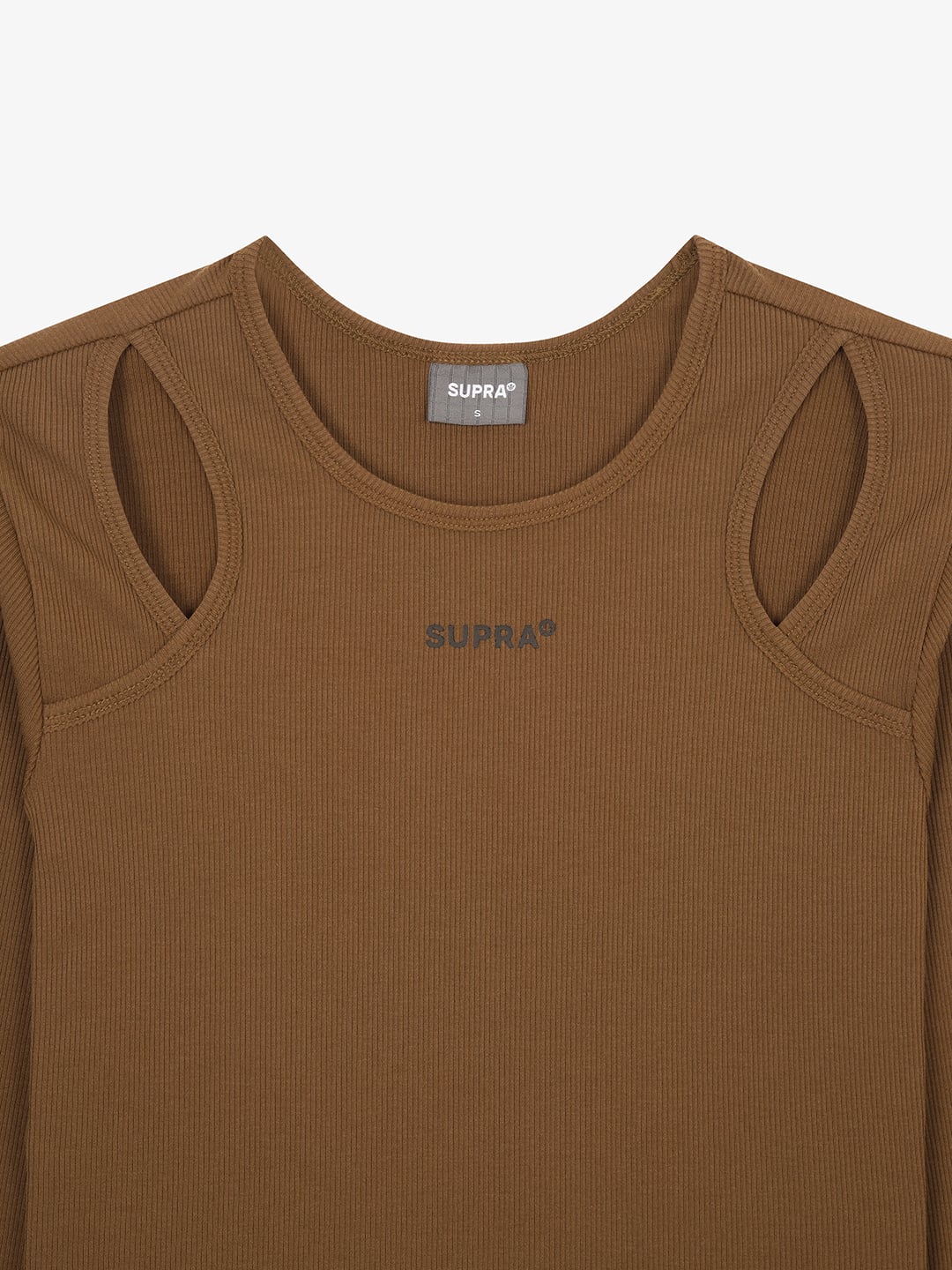 Women`s Cut-out Long Sleeve T-Shirt