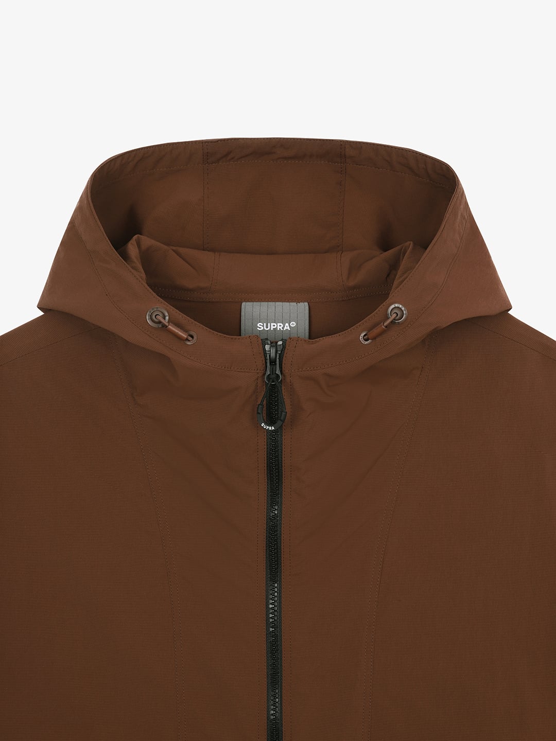 Logo Color block Hood Windbreaker