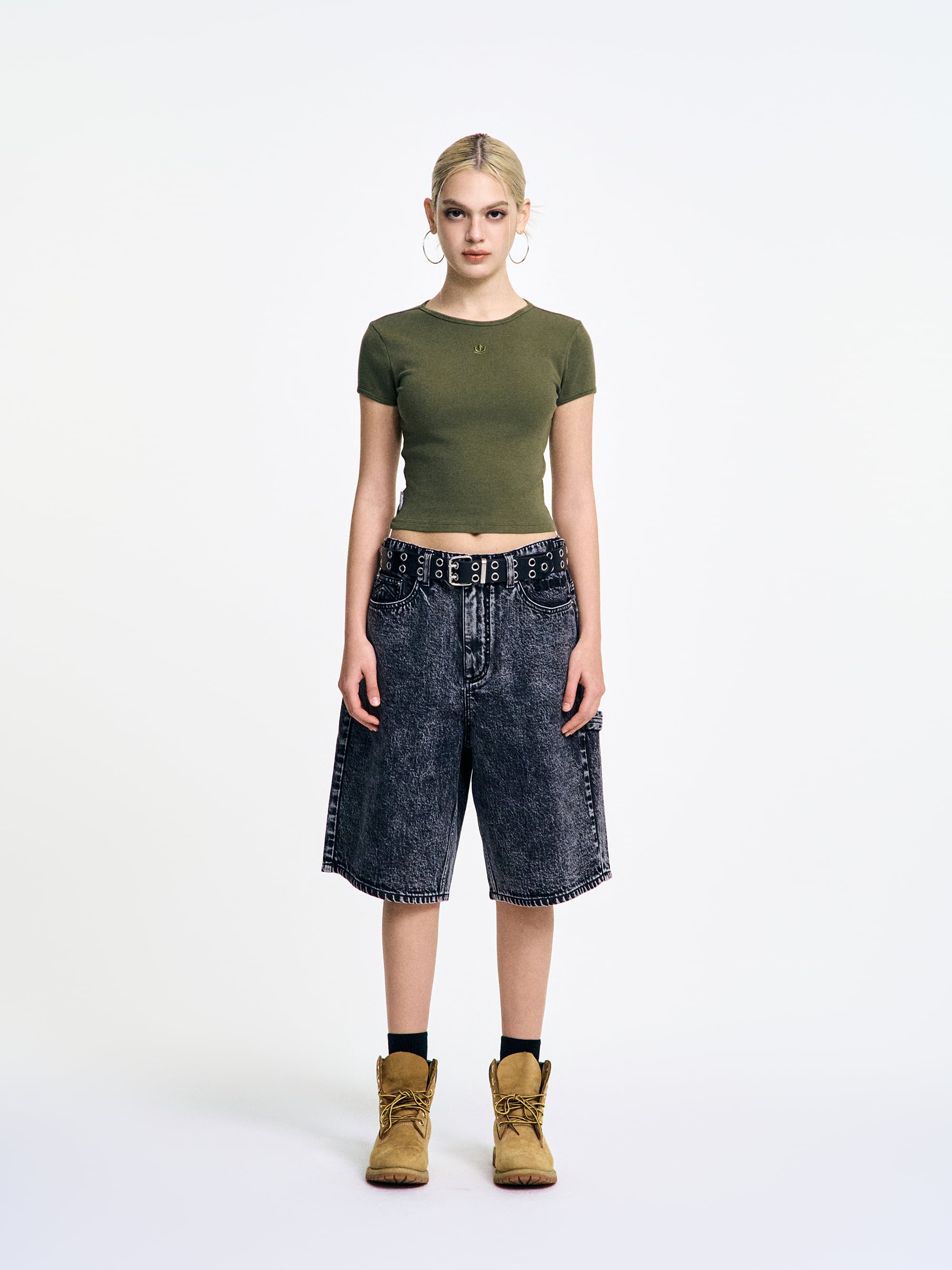 Women`s Washed Rib T-Shirt