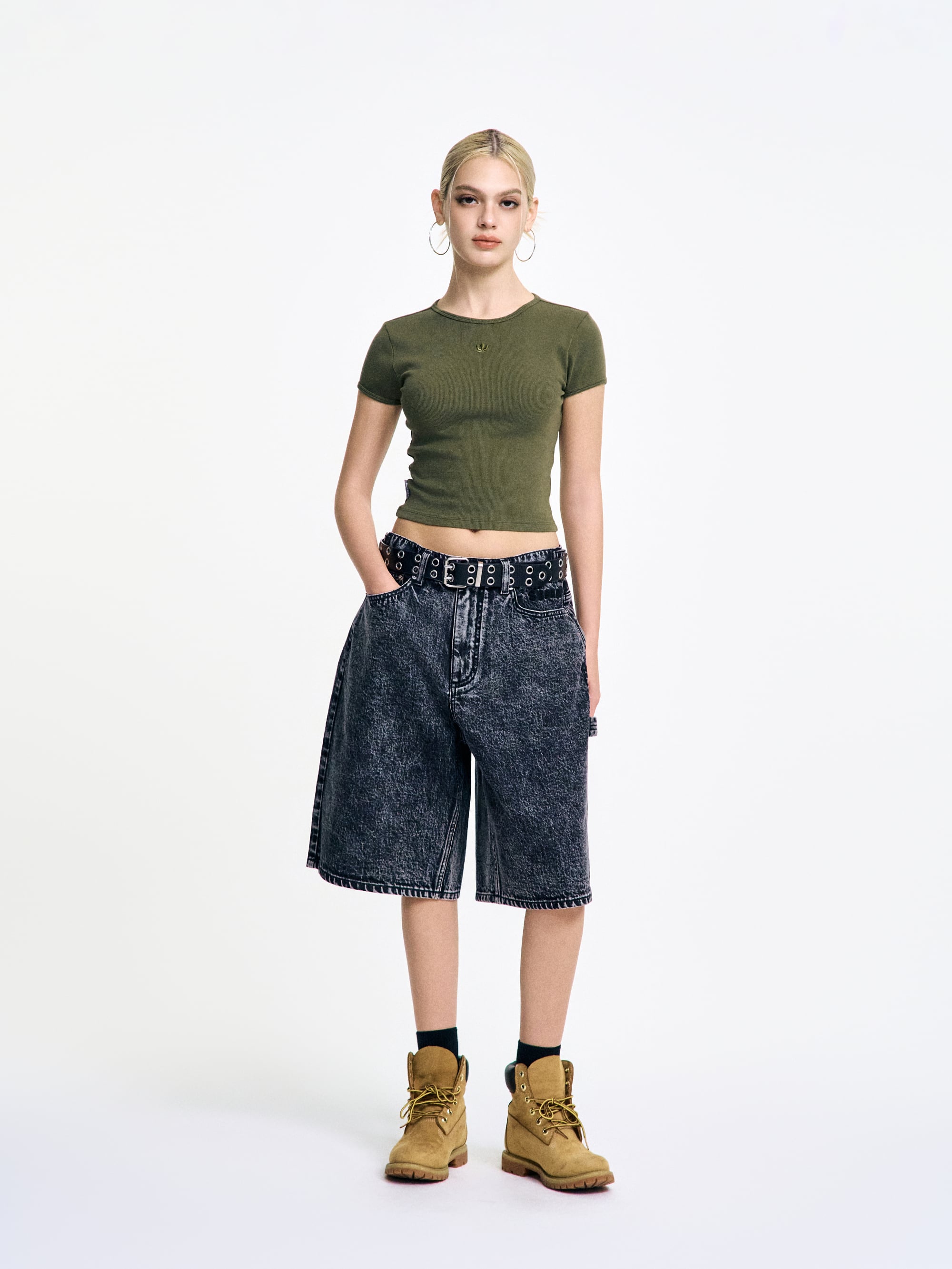 Women`s Washed Rib T-Shirt