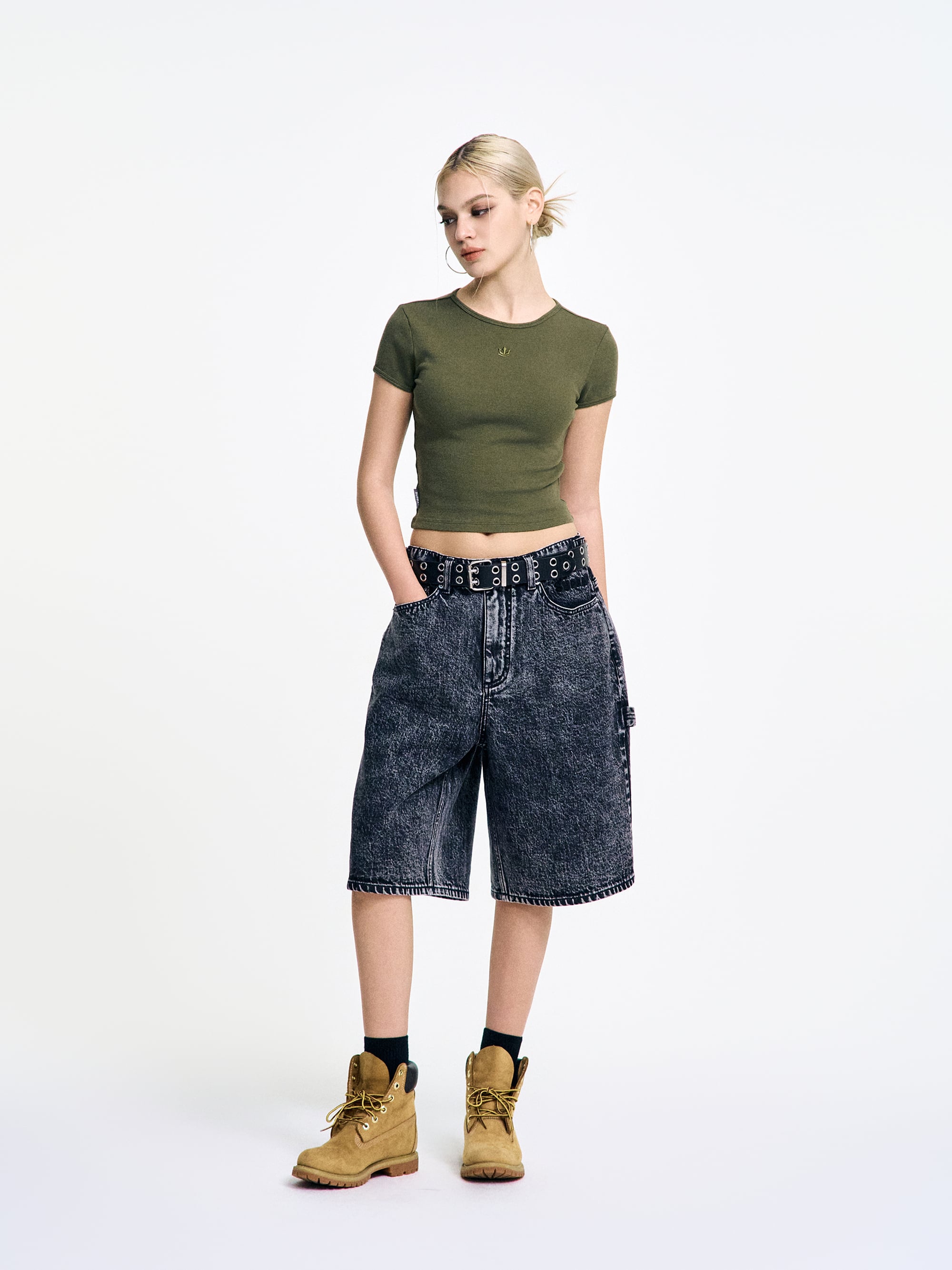 Women`s Washed Rib T-Shirt