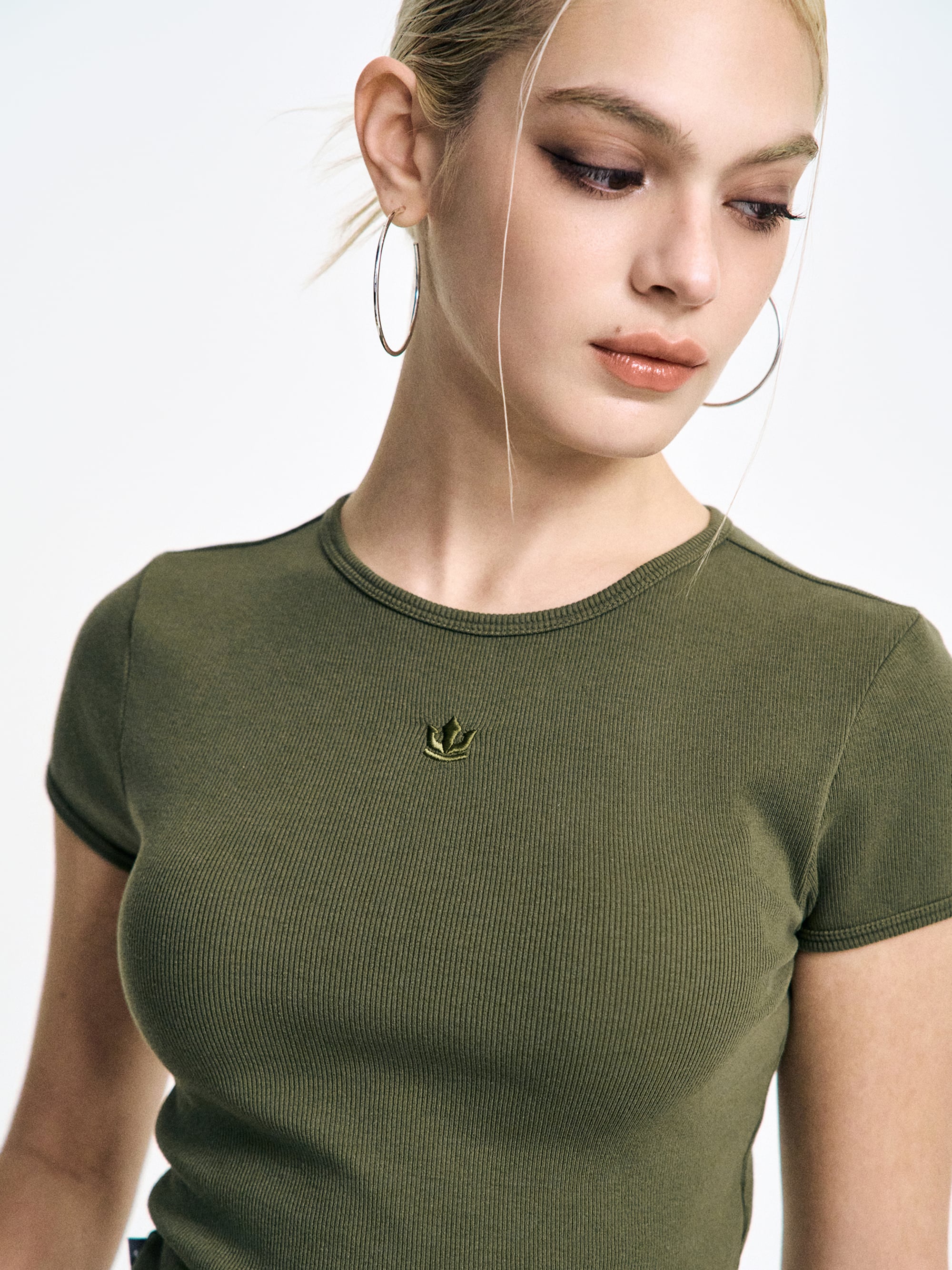 Women`s Washed Rib T-Shirt