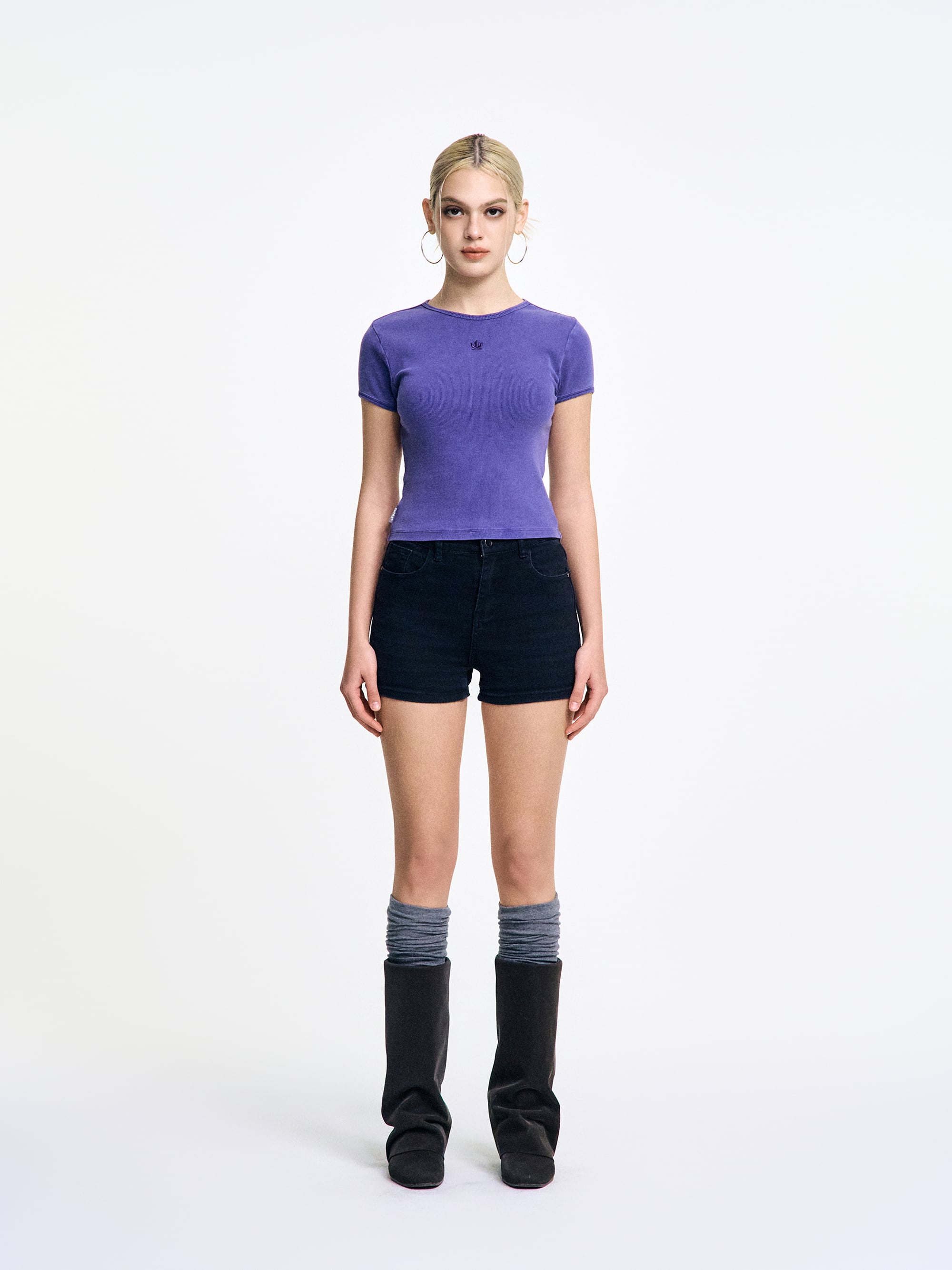 Women`s Washed Rib T-Shirt