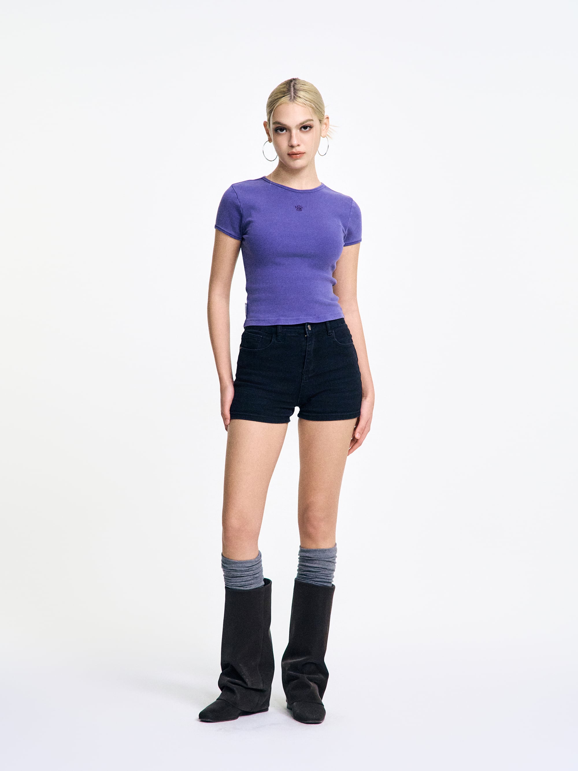 Women`s Washed Rib T-Shirt