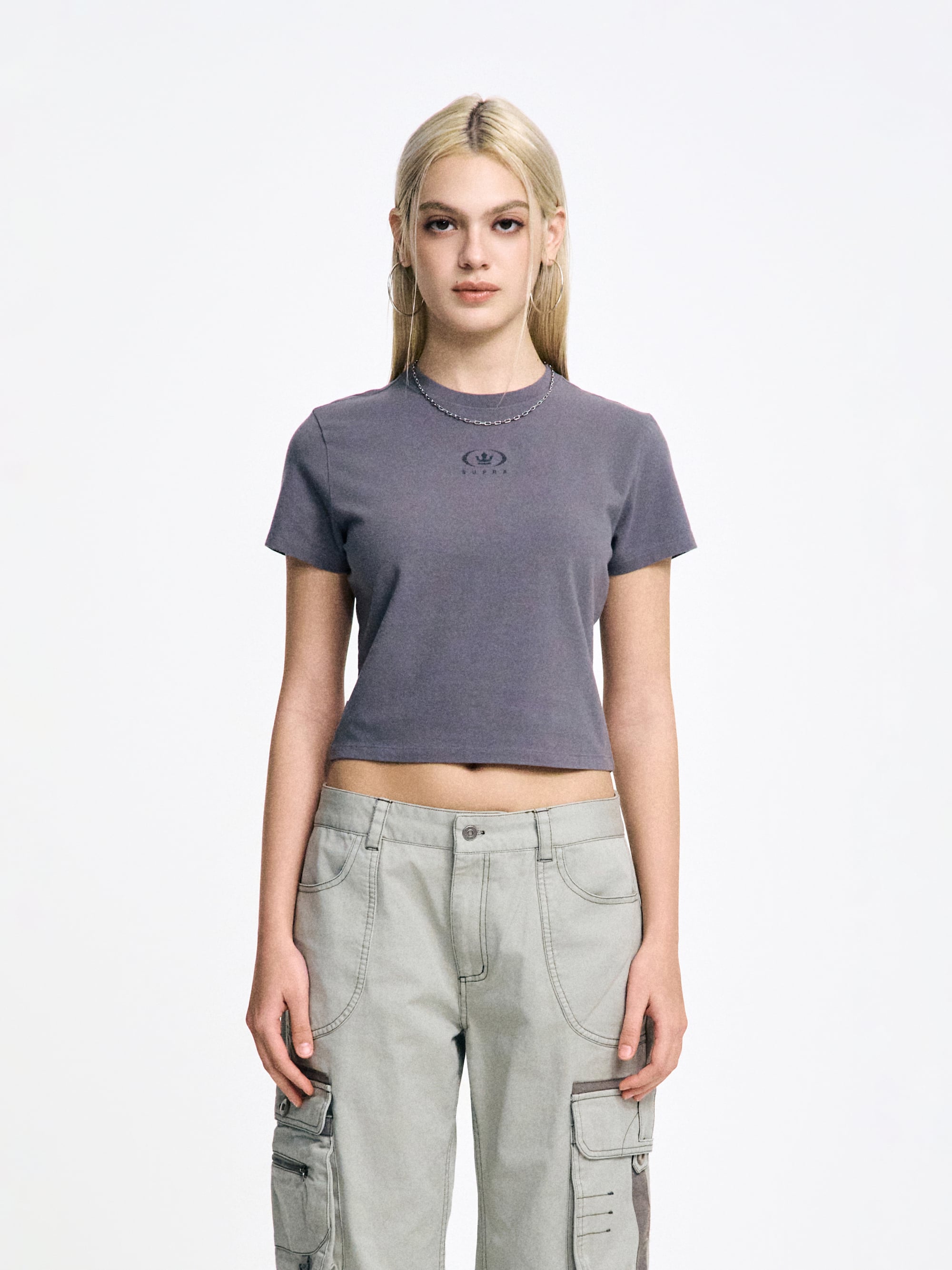 Women`s Washed Cropped T-Shirt