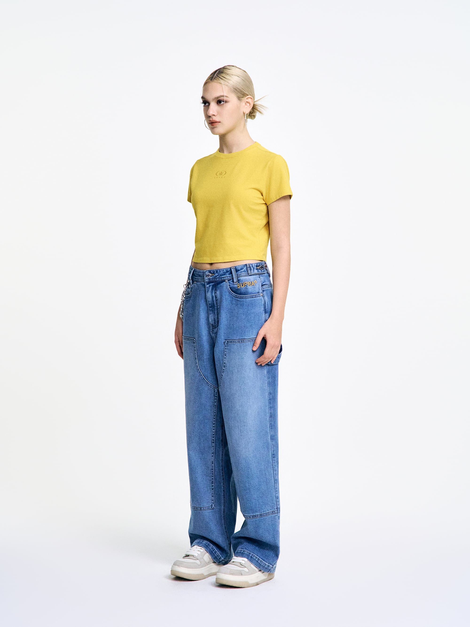 Women`s Washed Cropped T-Shirt