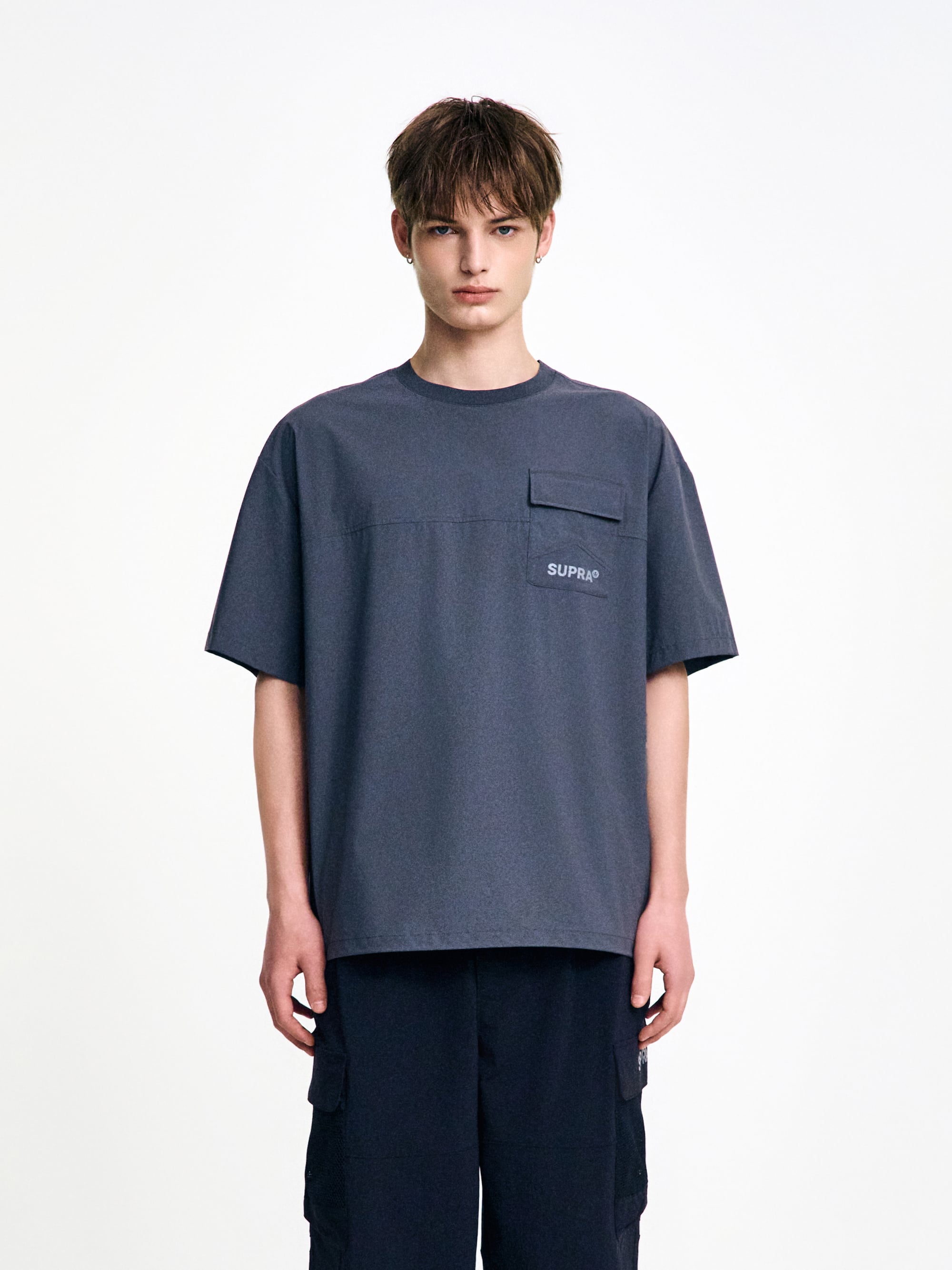 Woven Short Sleeve T-shirt