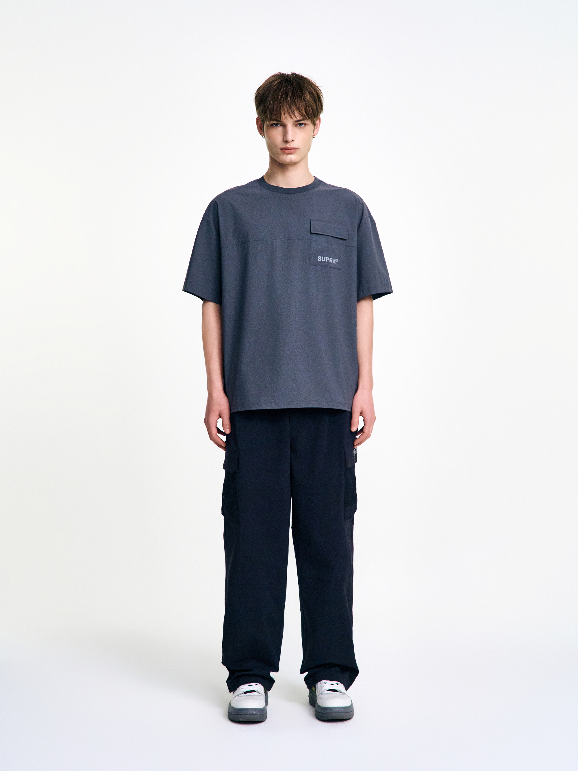 Woven Short Sleeve T-shirt