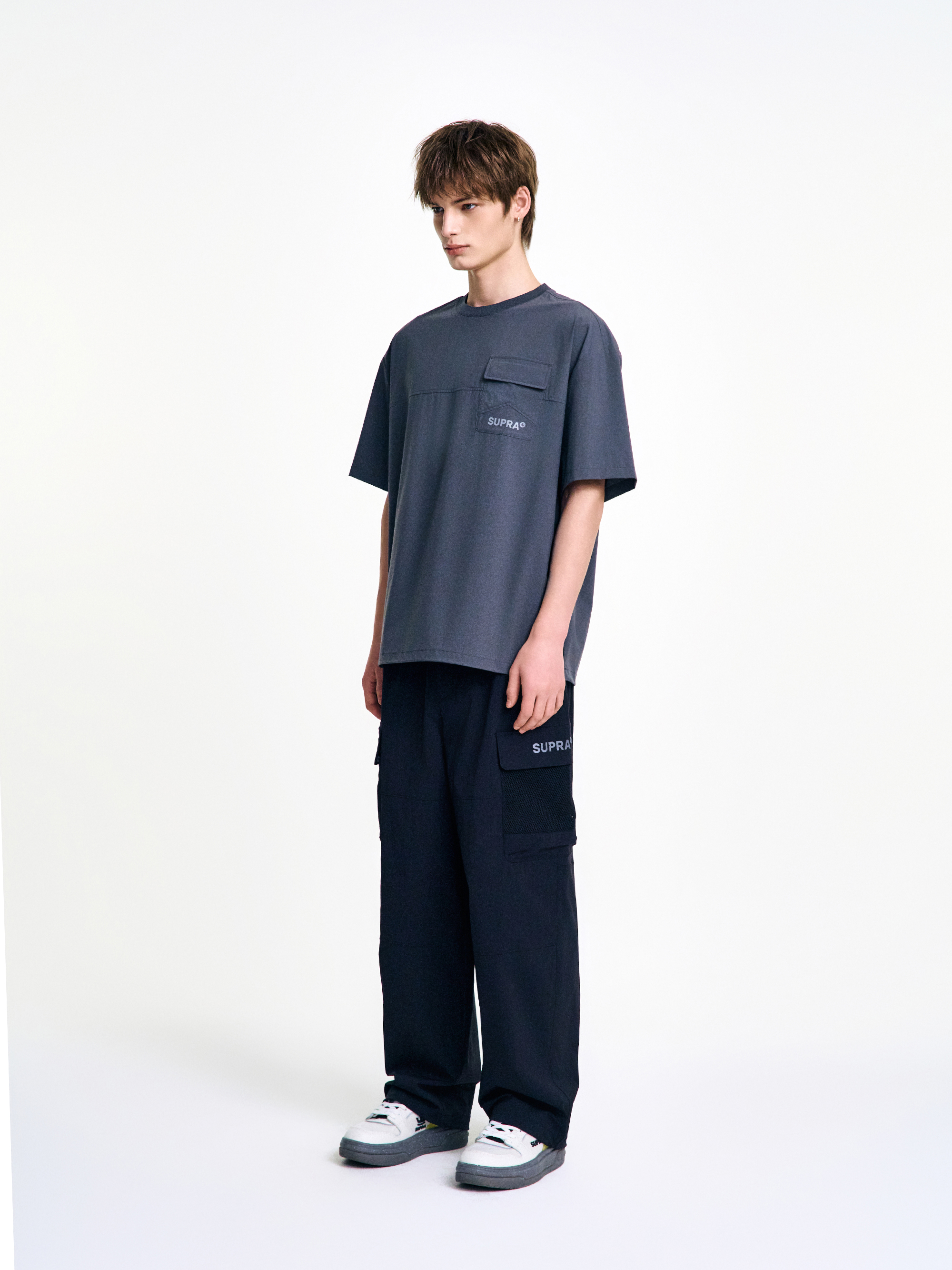 Woven Short Sleeve T-shirt