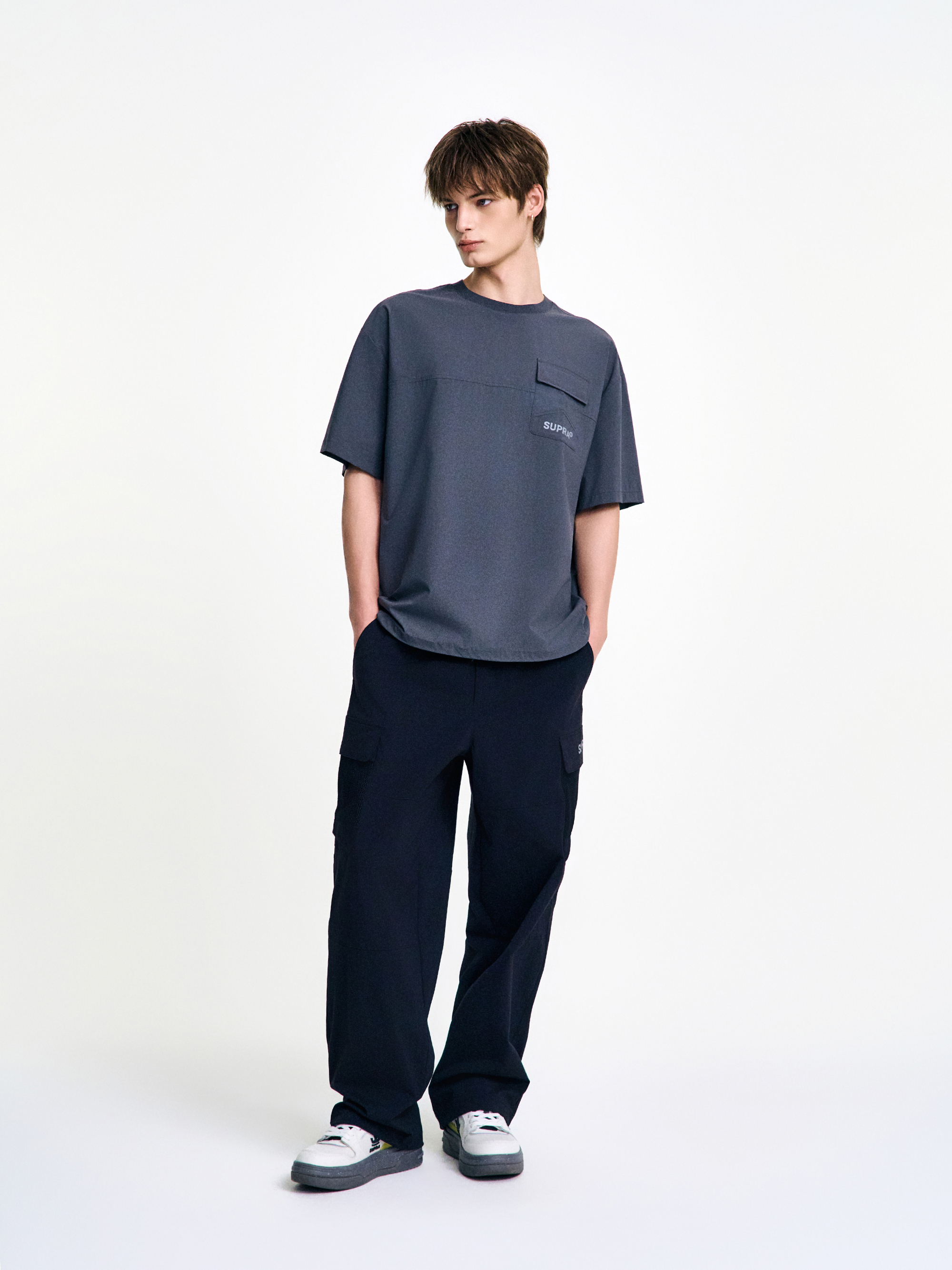 Woven Short Sleeve T-shirt