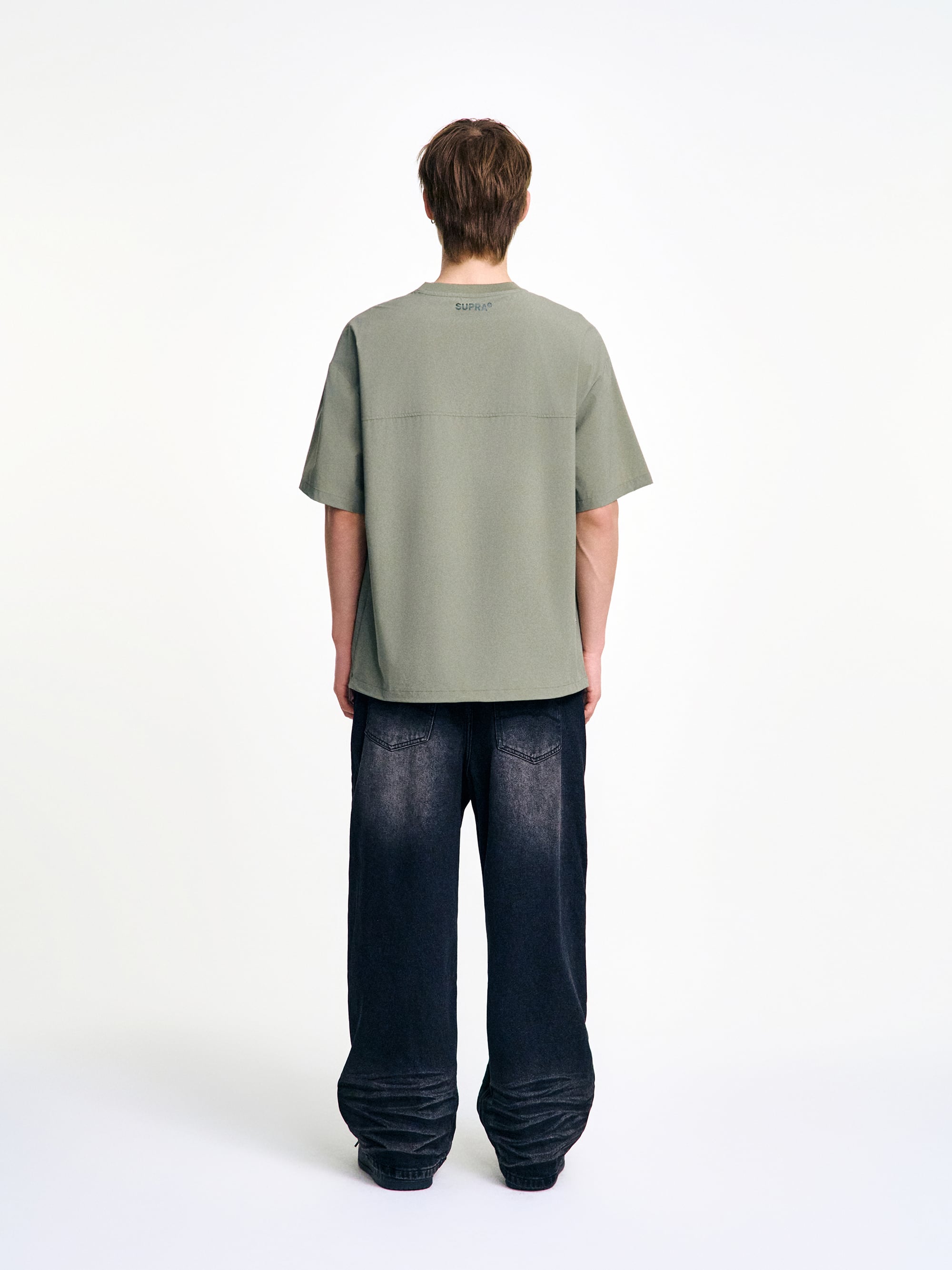Woven Short Sleeve T-shirt