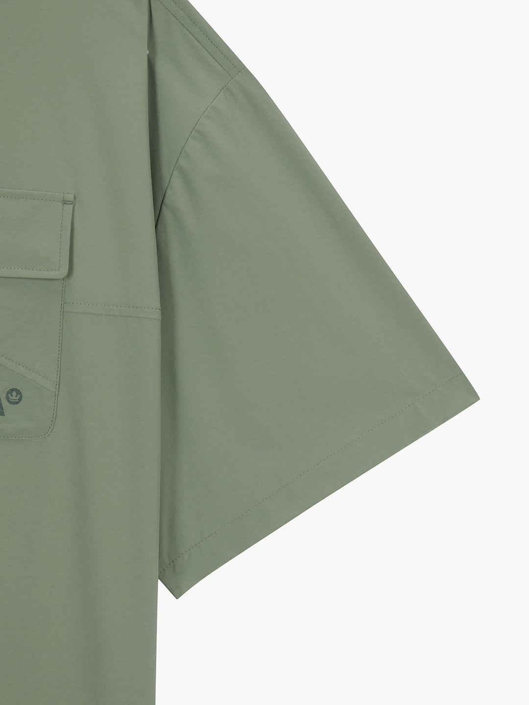 Woven Short Sleeve T-shirt