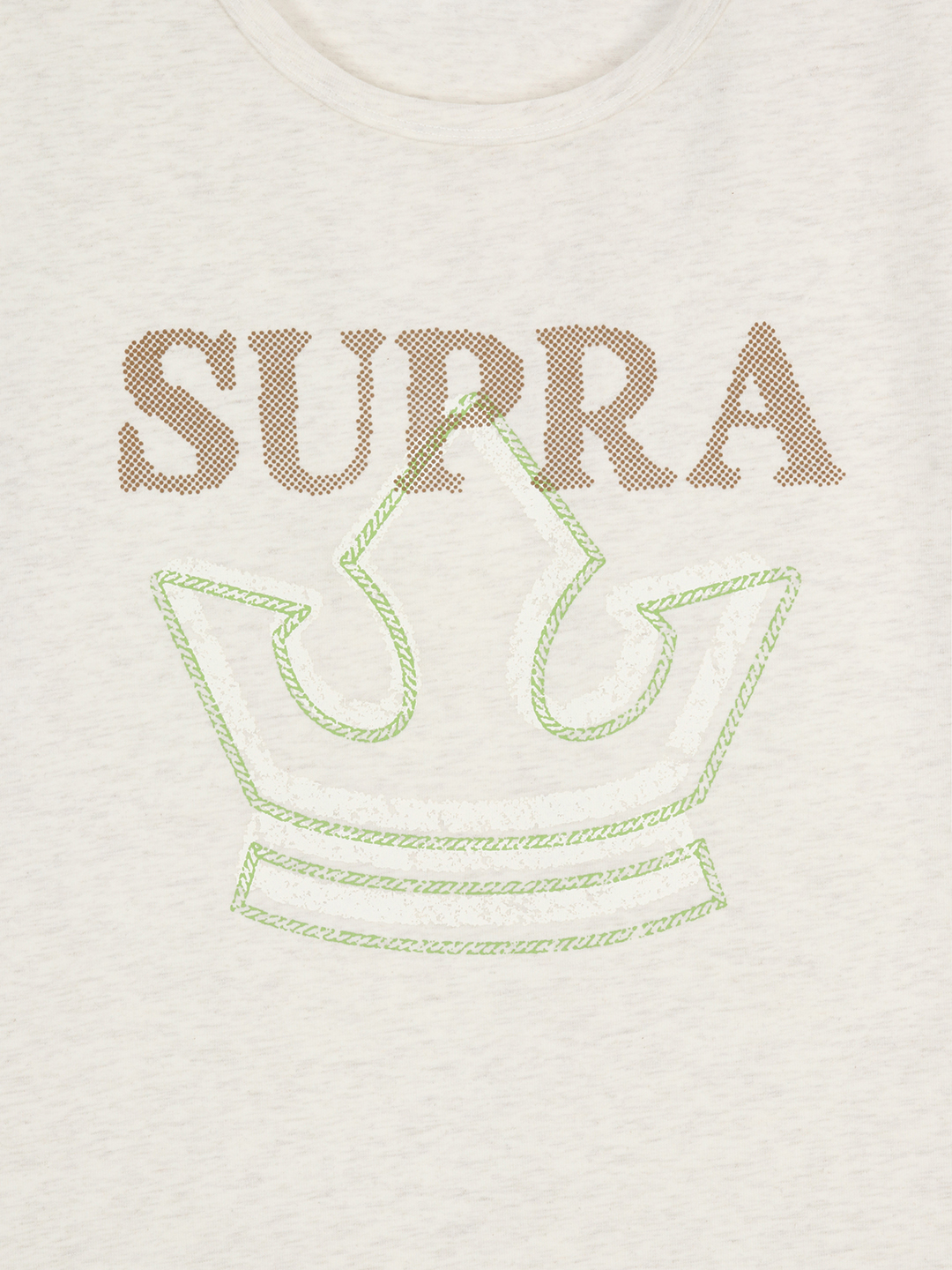 Women`s Crown Logo Point Crop T-shirt