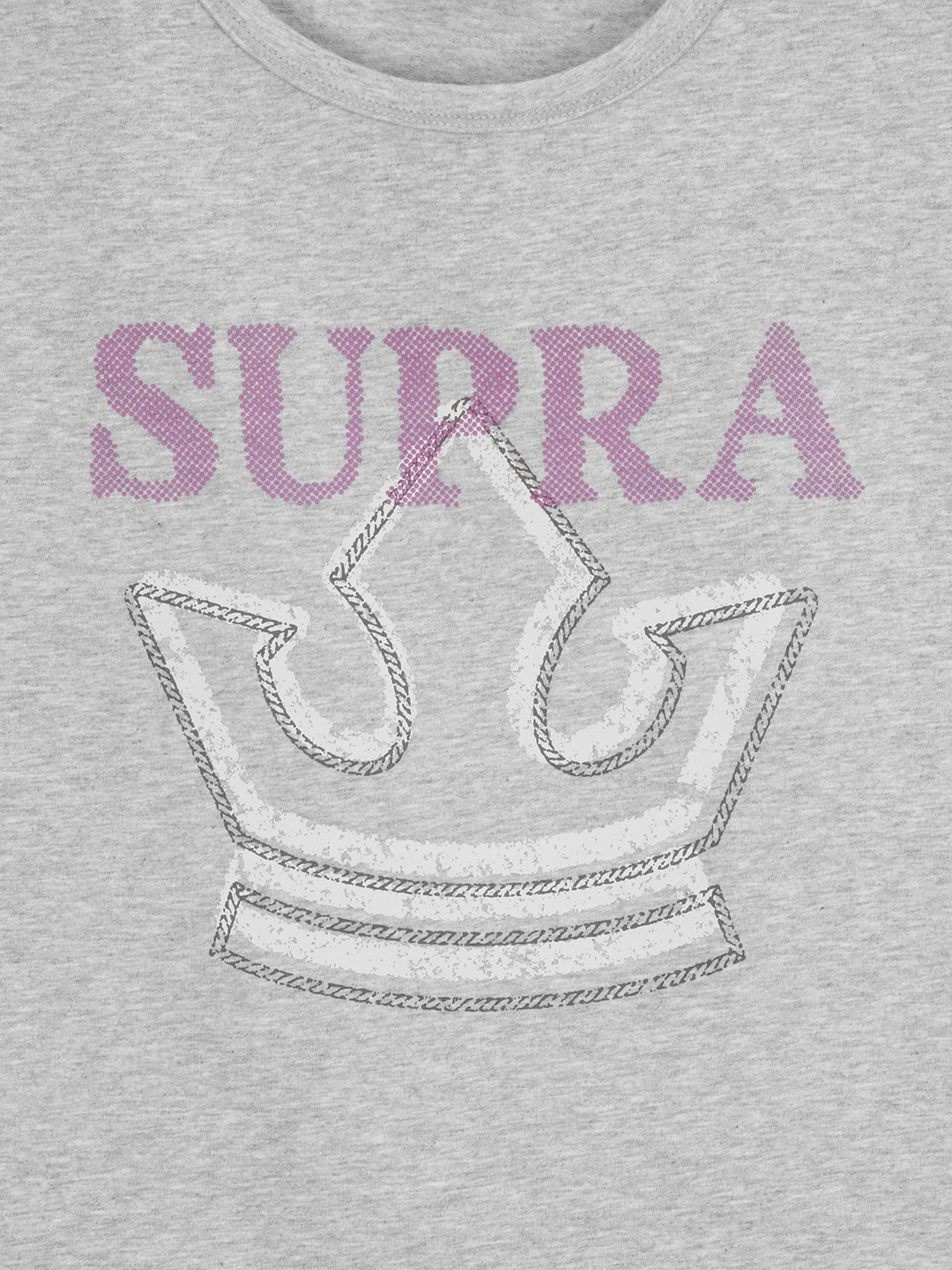 Women`s Crown Logo Point Crop T-shirt