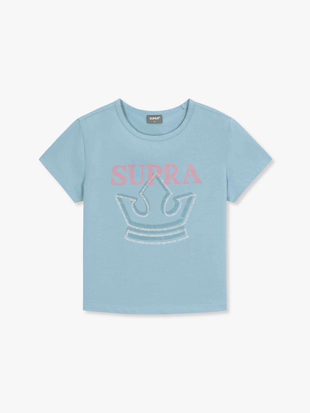Women`s Crown Logo Point Crop T-shirt