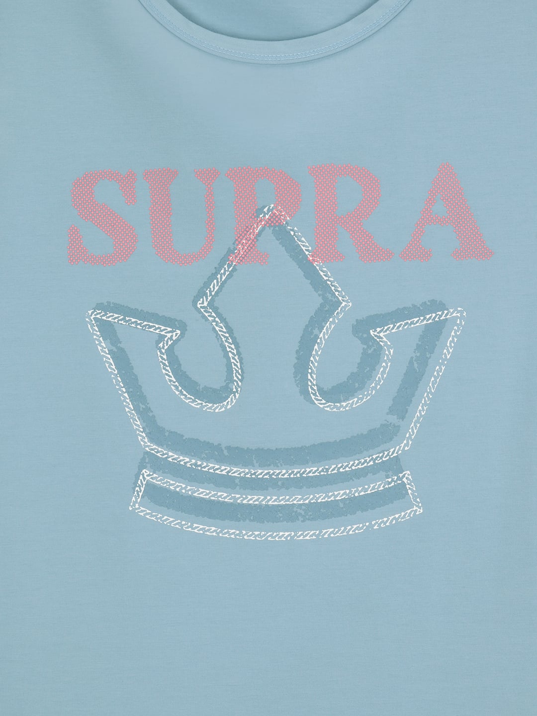 Women`s Crown Logo Point Crop T-shirt