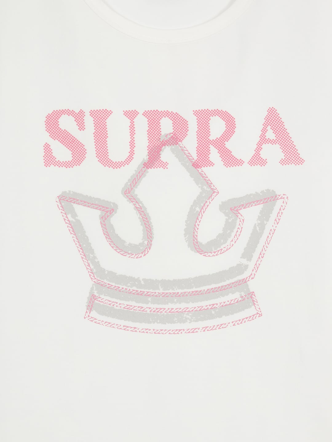 Women`s Crown Logo Point Crop T-shirt