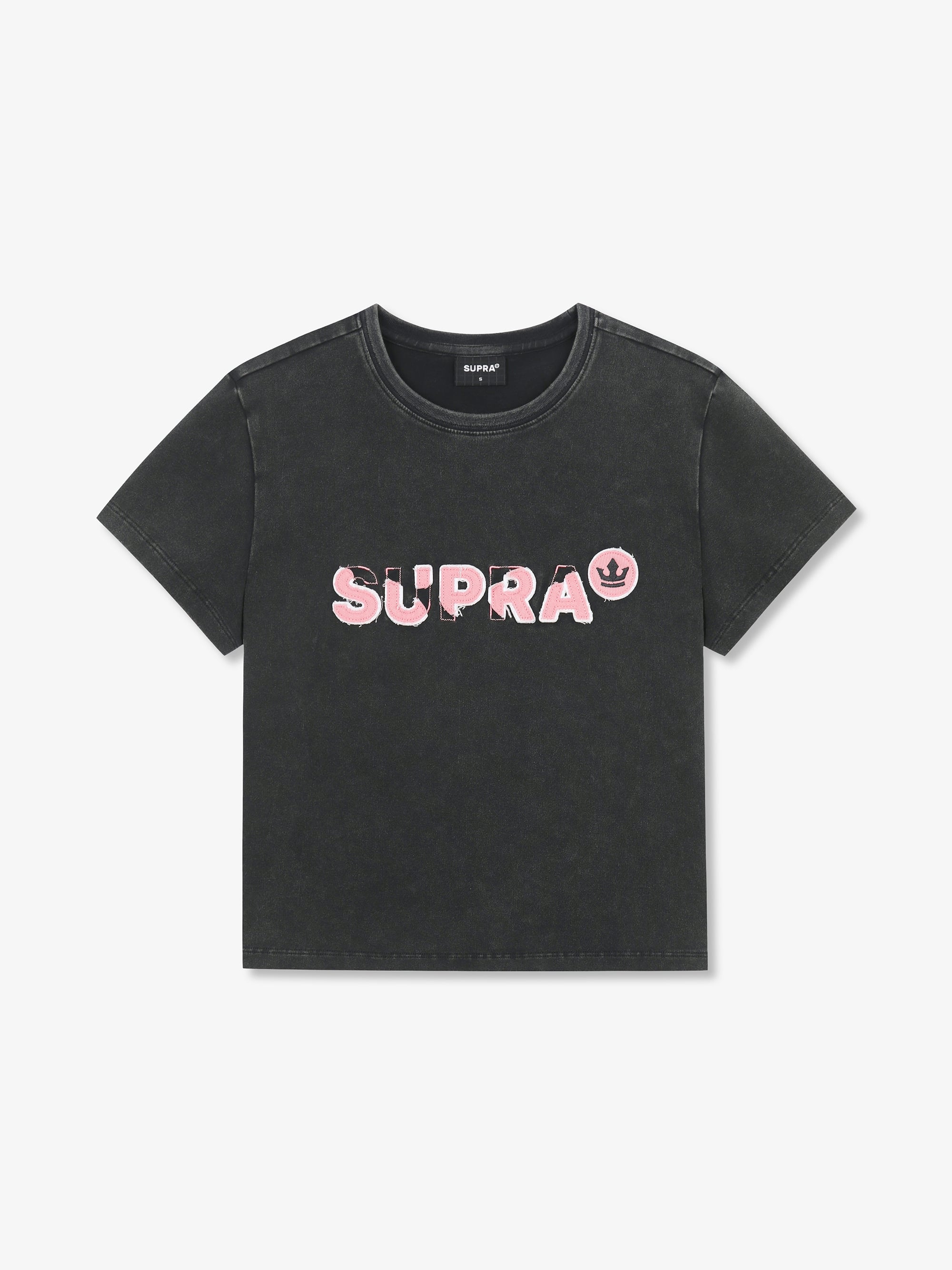 Women`s Logo Point Crop T-shirt