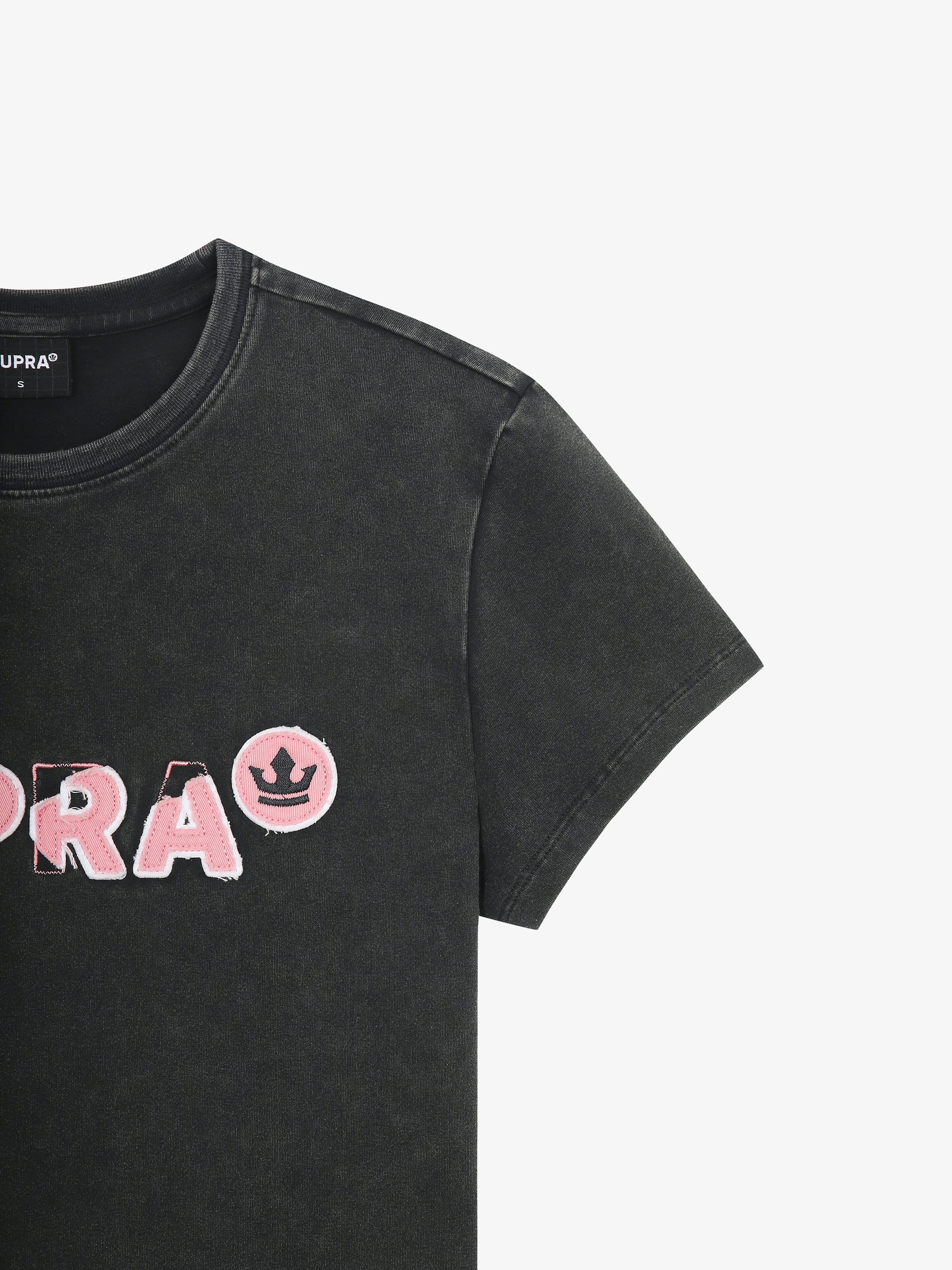Women`s Logo Point Crop T-shirt