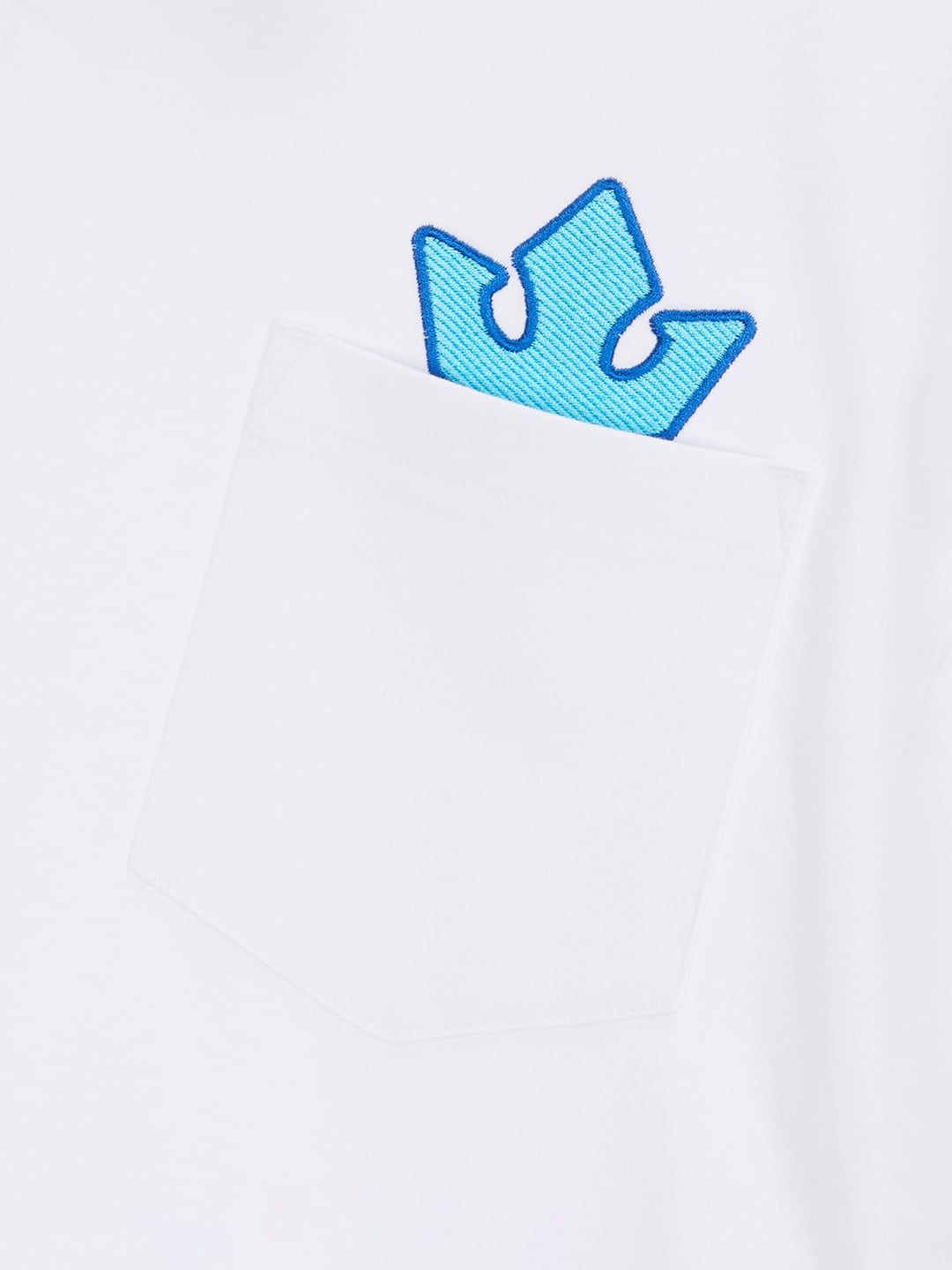 SUPRA SPELL MONOGRAM PIQUE SHIRT WHITE