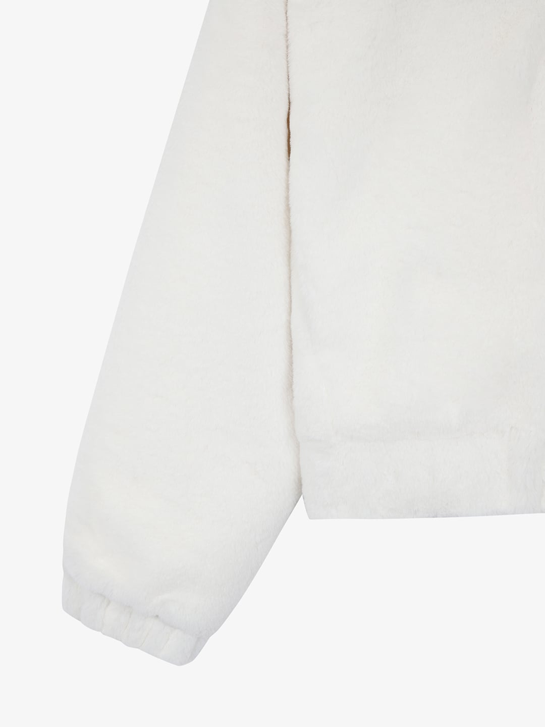 FESTIVAL WOMENS CROP ECO FUR JACKET