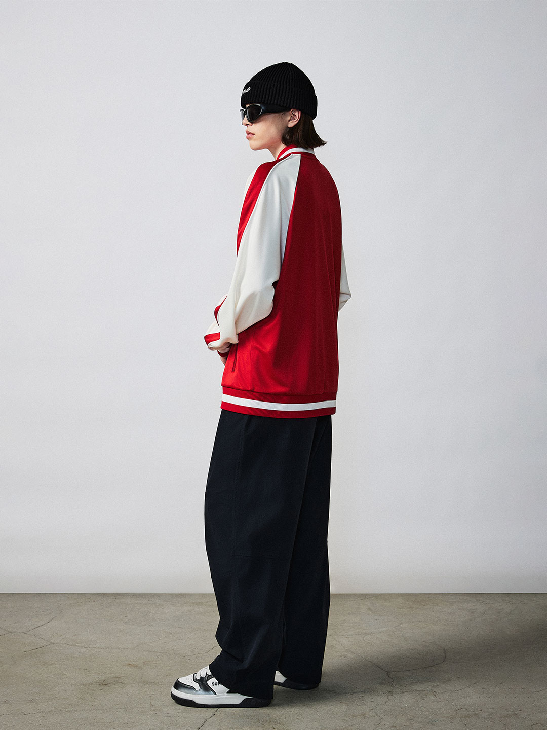 ESSENTIAL BAYC GRAPHIC COLOR BLOCK TRACK JACKET