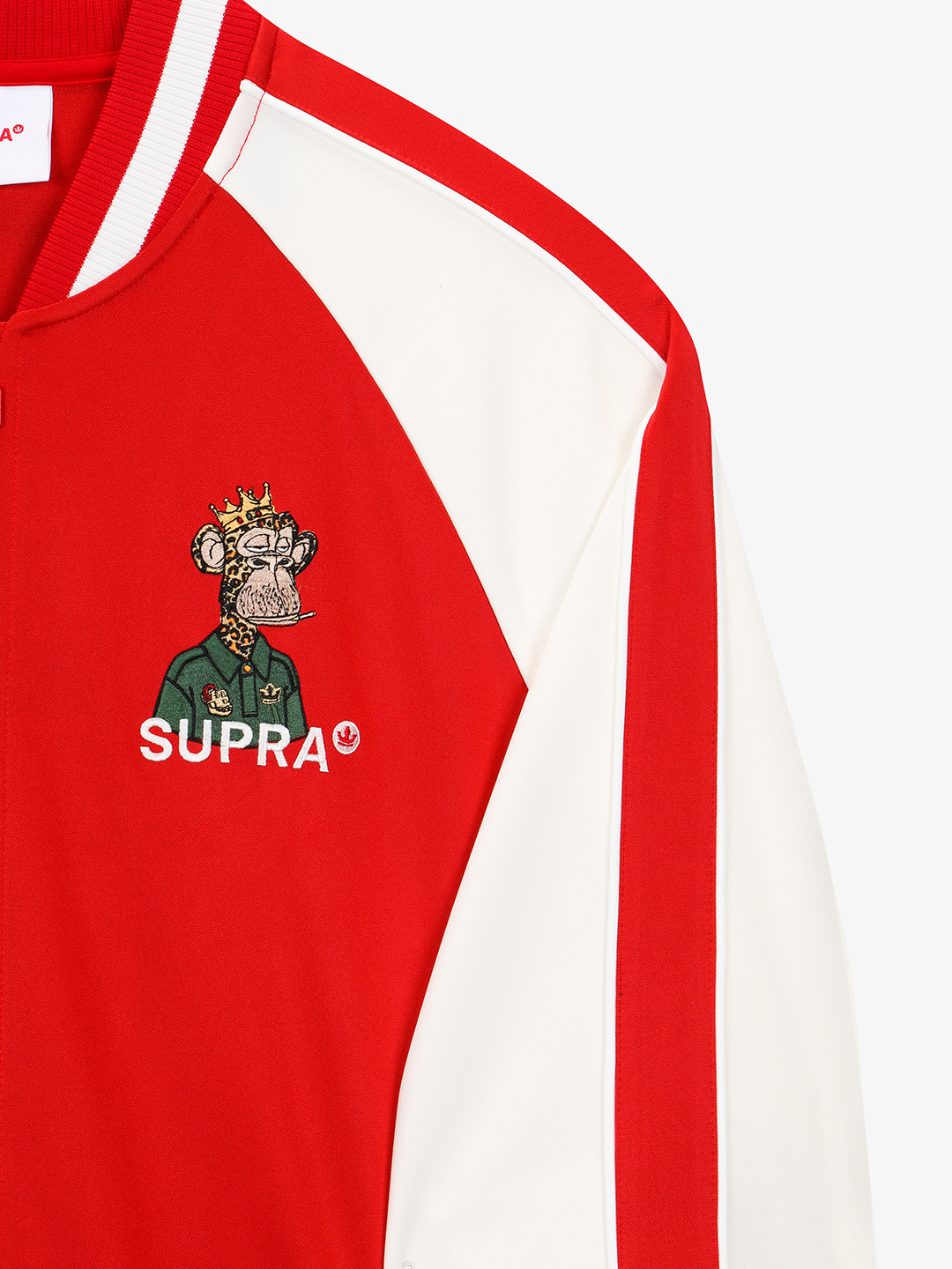 ESSENTIAL BAYC GRAPHIC COLOR BLOCK TRACK JACKET