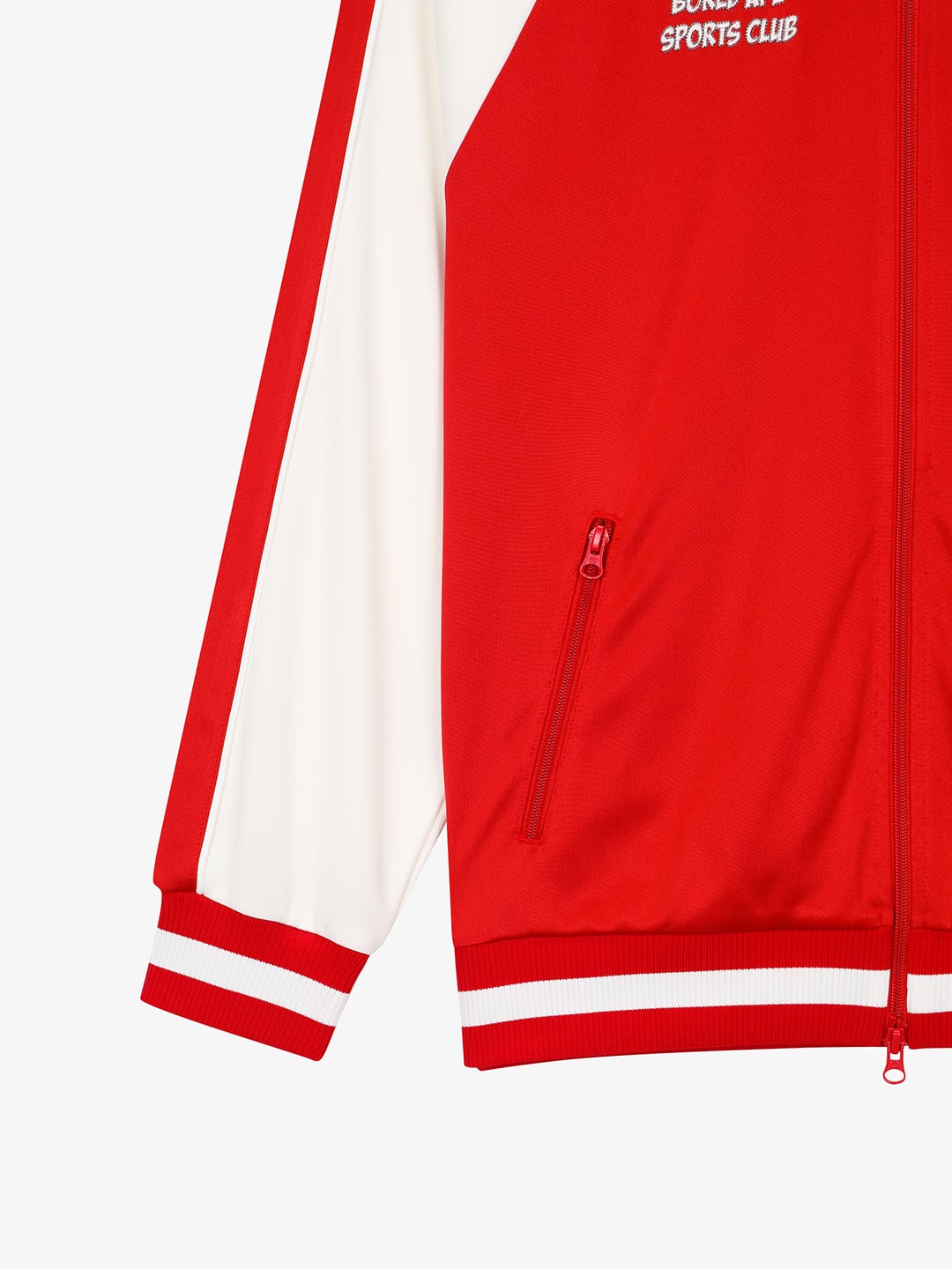 ESSENTIAL BAYC GRAPHIC COLOR BLOCK TRACK JACKET