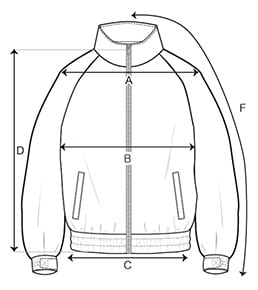 ESSENTIAL BAYC GRAPHIC COLOR BLOCK TRACK JACKET
