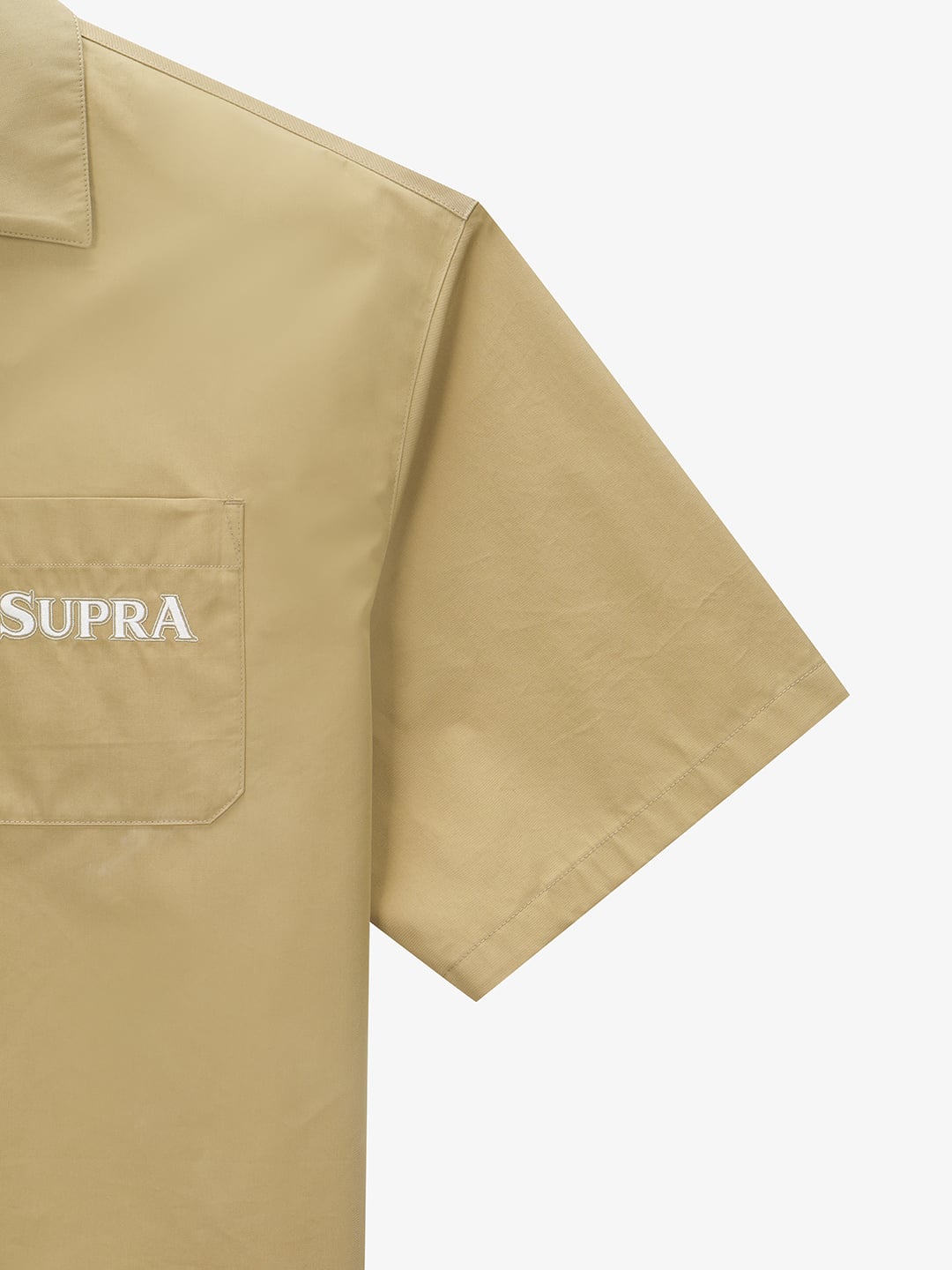 Back Arch Logo BAYC Open Collar Short-Sleeved Shirt
