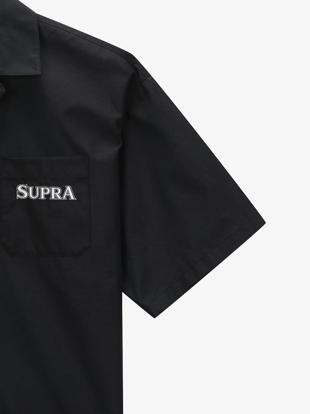 Back Arch Logo BAYC Open Collar Short-Sleeved Shirt