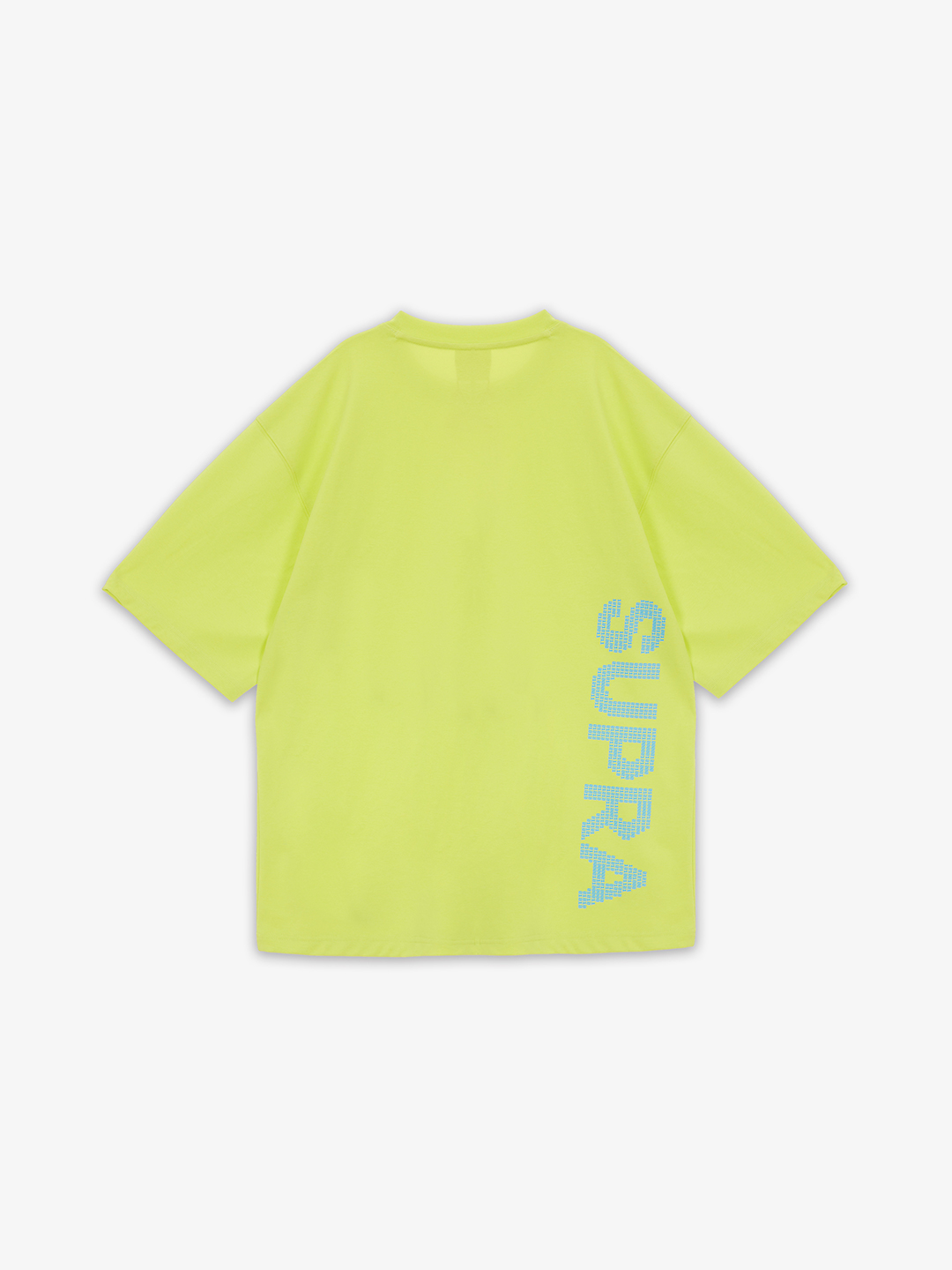 SUPRA ASCII CODE LOGO T-SHIRT NEON