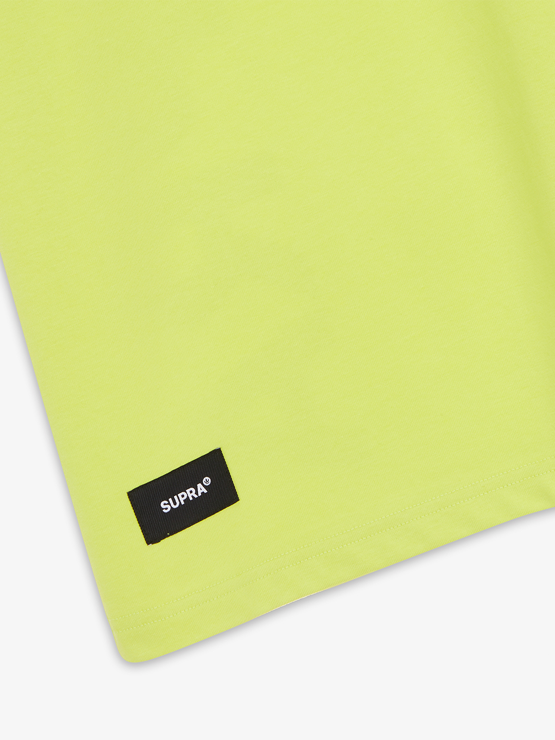 SUPRA ASCII CODE LOGO T-SHIRT NEON