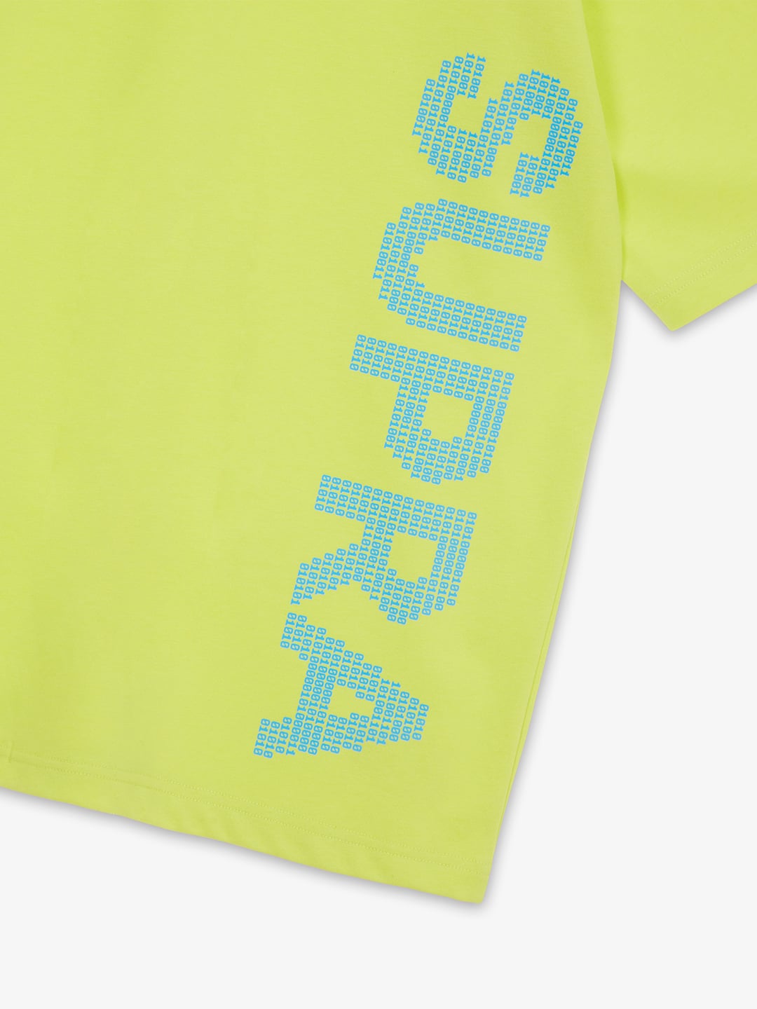 SUPRA ASCII CODE LOGO T-SHIRT NEON