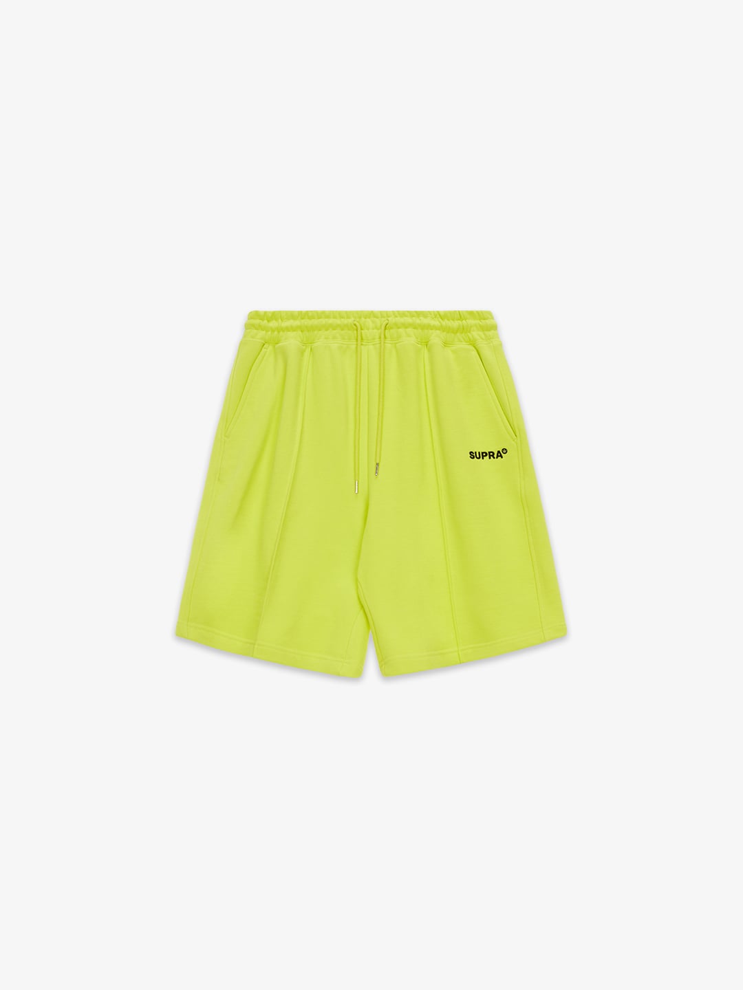 SUPRA PINTUCK SWEAT SHORTS NEON