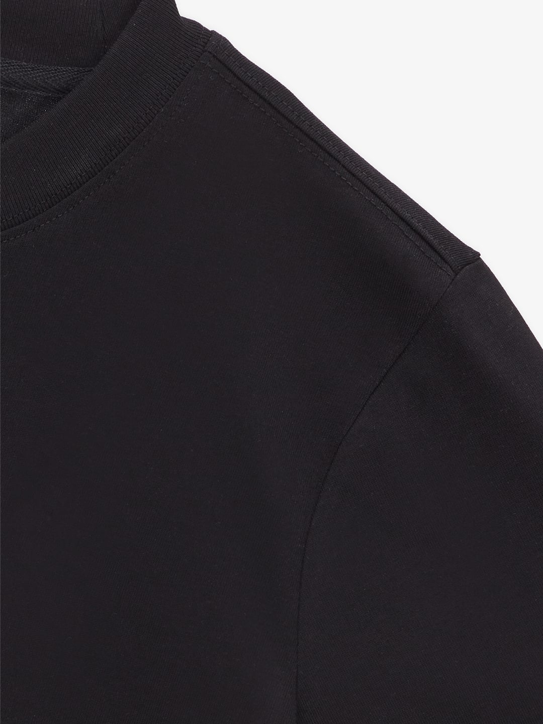 SUPRA KEYBOARD LOGO CROP T-SHIRT BLACK