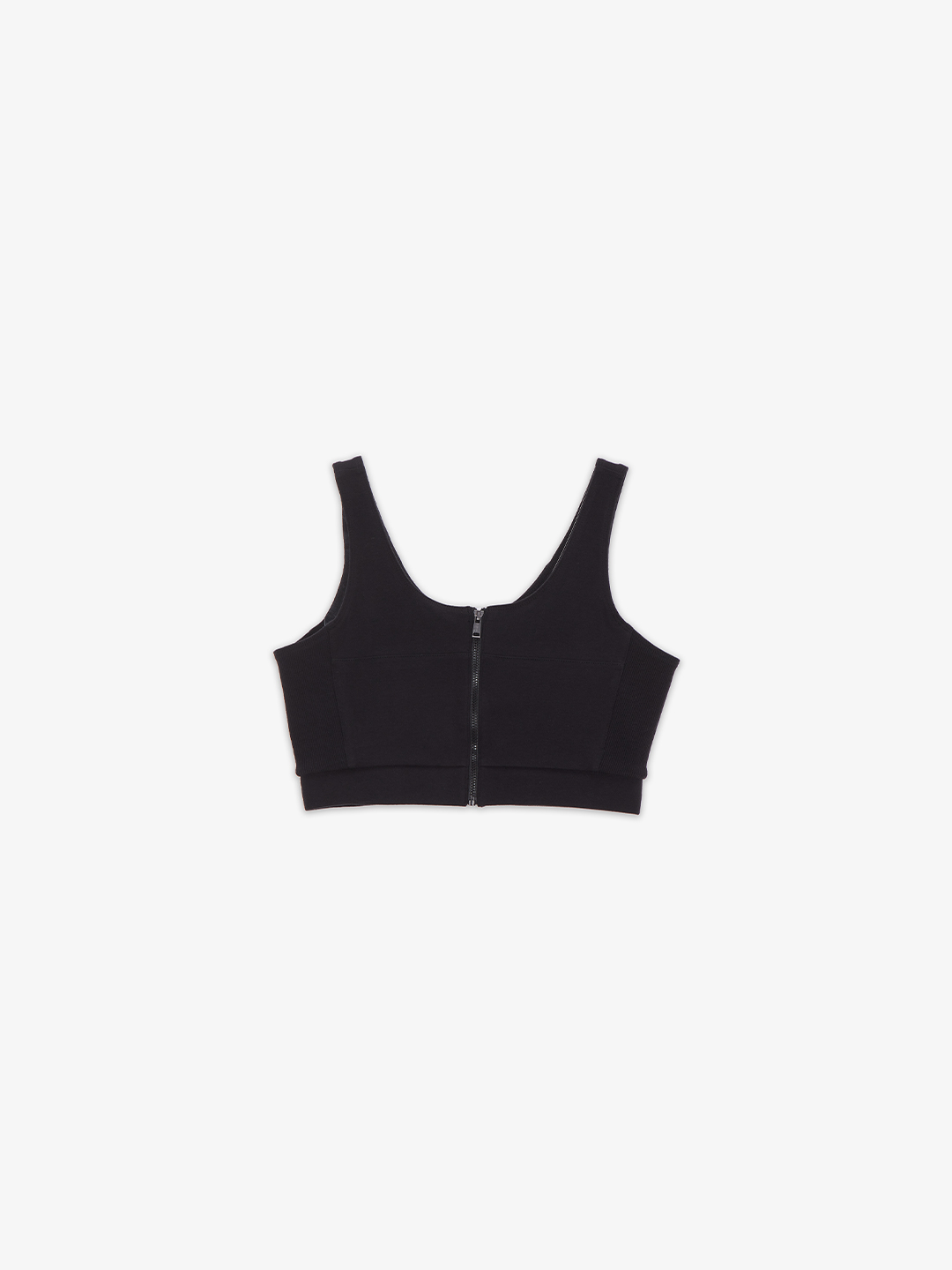 SUPRA WOMENS SMALL LOGO BRA TOP BLACK