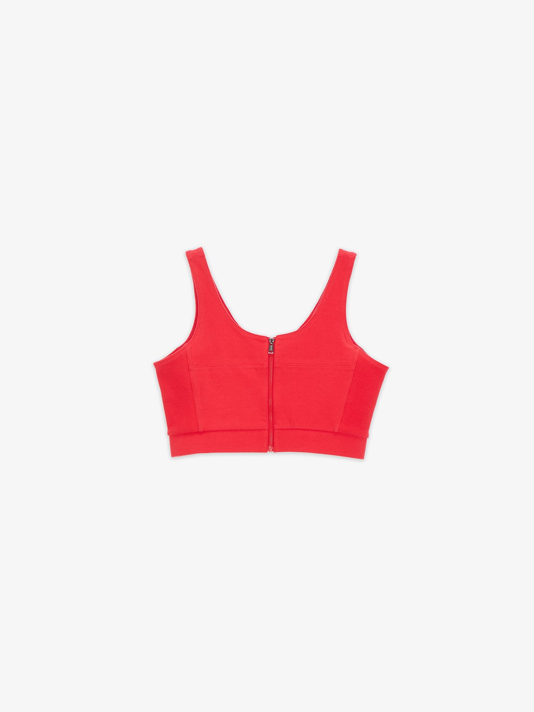 SUPRA WOMENS SMALL LOGO BRA TOP RED