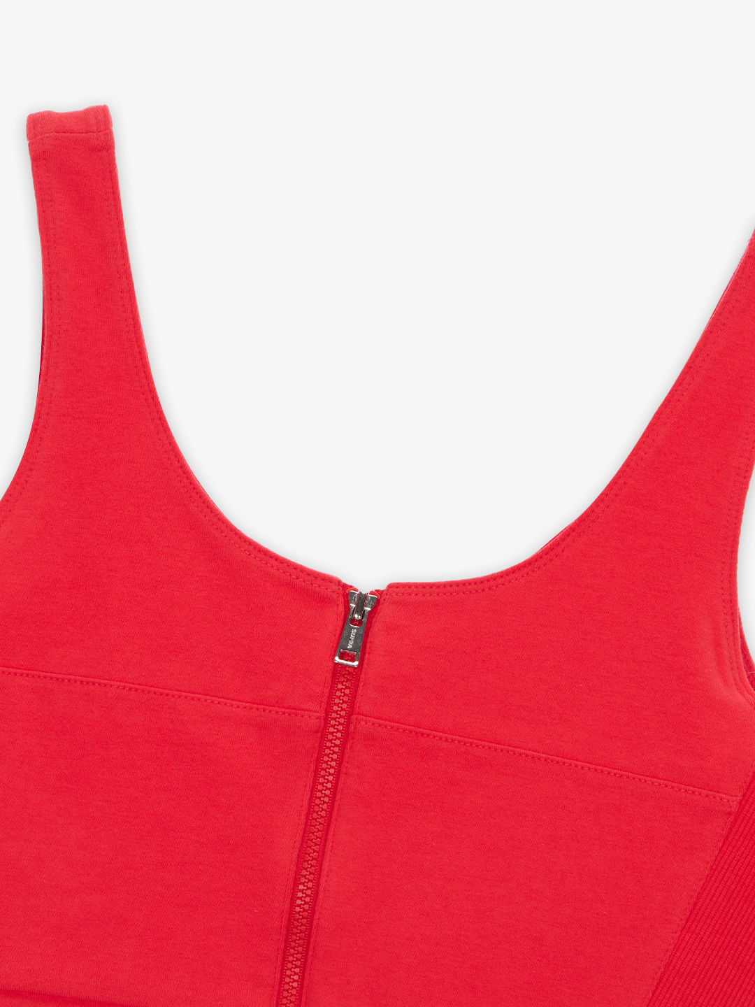 SUPRA WOMENS SMALL LOGO BRA TOP RED