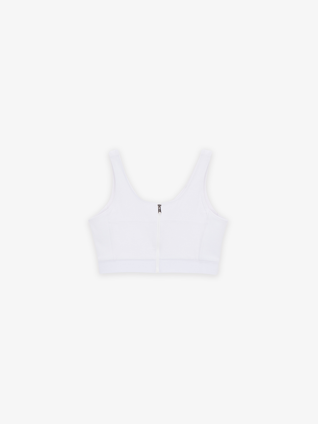 SUPRA WOMENS SMALL LOGO BRA TOP WHITE