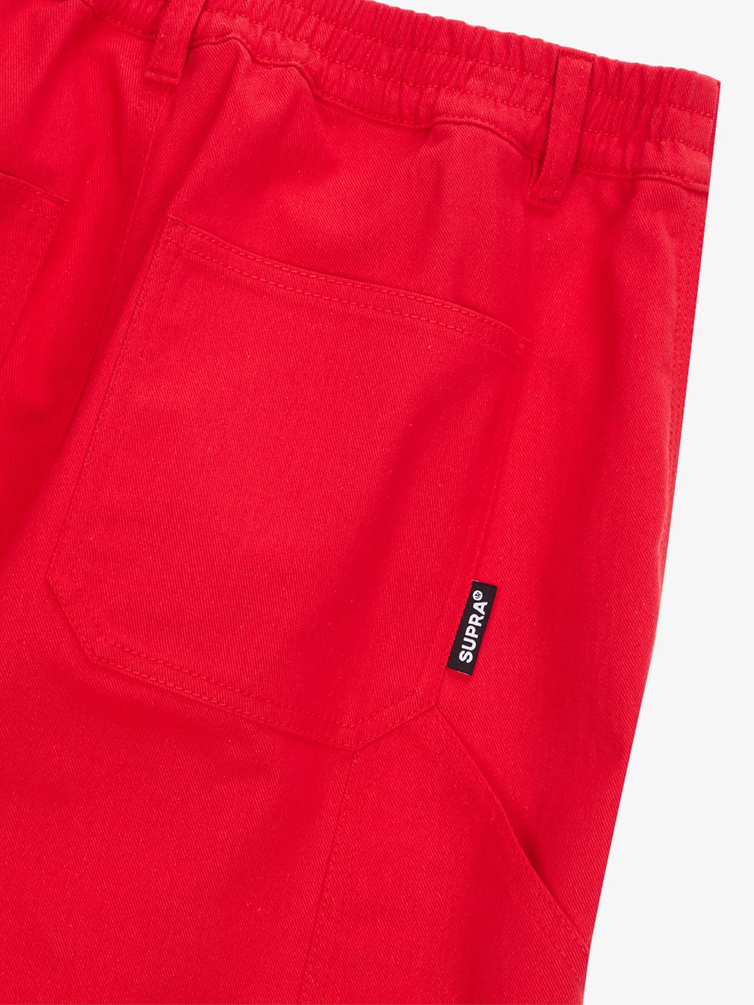 SUPRA BANDING WORK PANTS RED