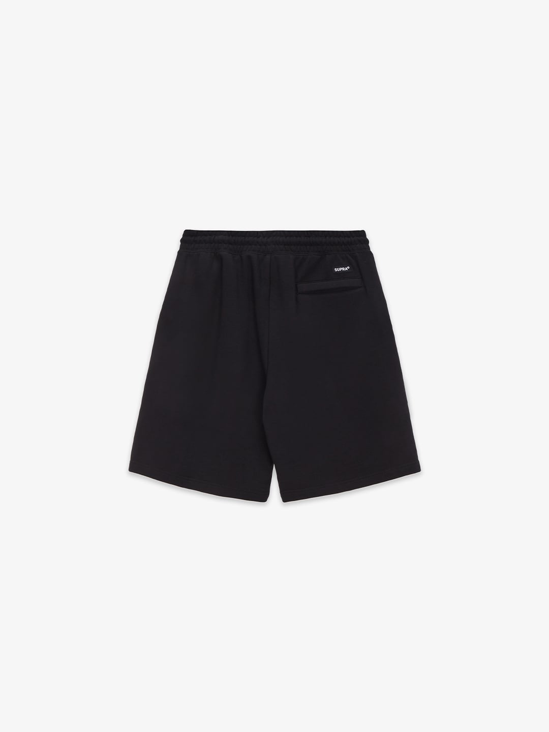 SUPRA PINTUCK SWEAT SHORTS BLACK