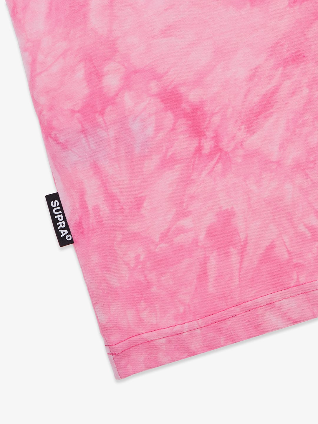 SUPRA GLOBE TIE DYE T-SHIRT PINK