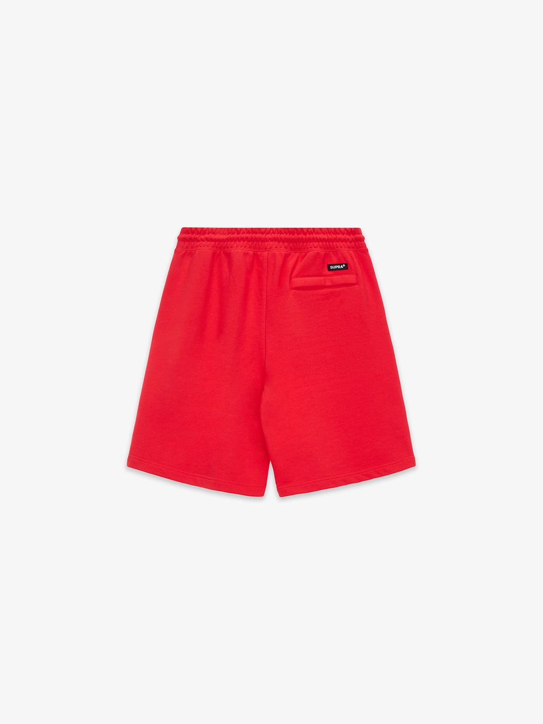 SUPRA PINTUCK SWEAT SHORTS RED